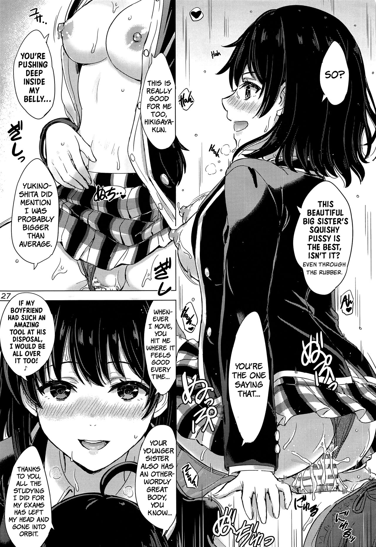 The Naughty Secrets of the Yukinoshita Sisters (Yahari Ore no Seishun Love Come wa Machigatteiru) [Inanaki Shiki] 1 . The Naughty Secrets of the Yukinoshita Sisters - Chapter 1 (Yahari Ore no Seishun Love Come wa Machigatteiru) [Inanaki Shiki] – page 26
