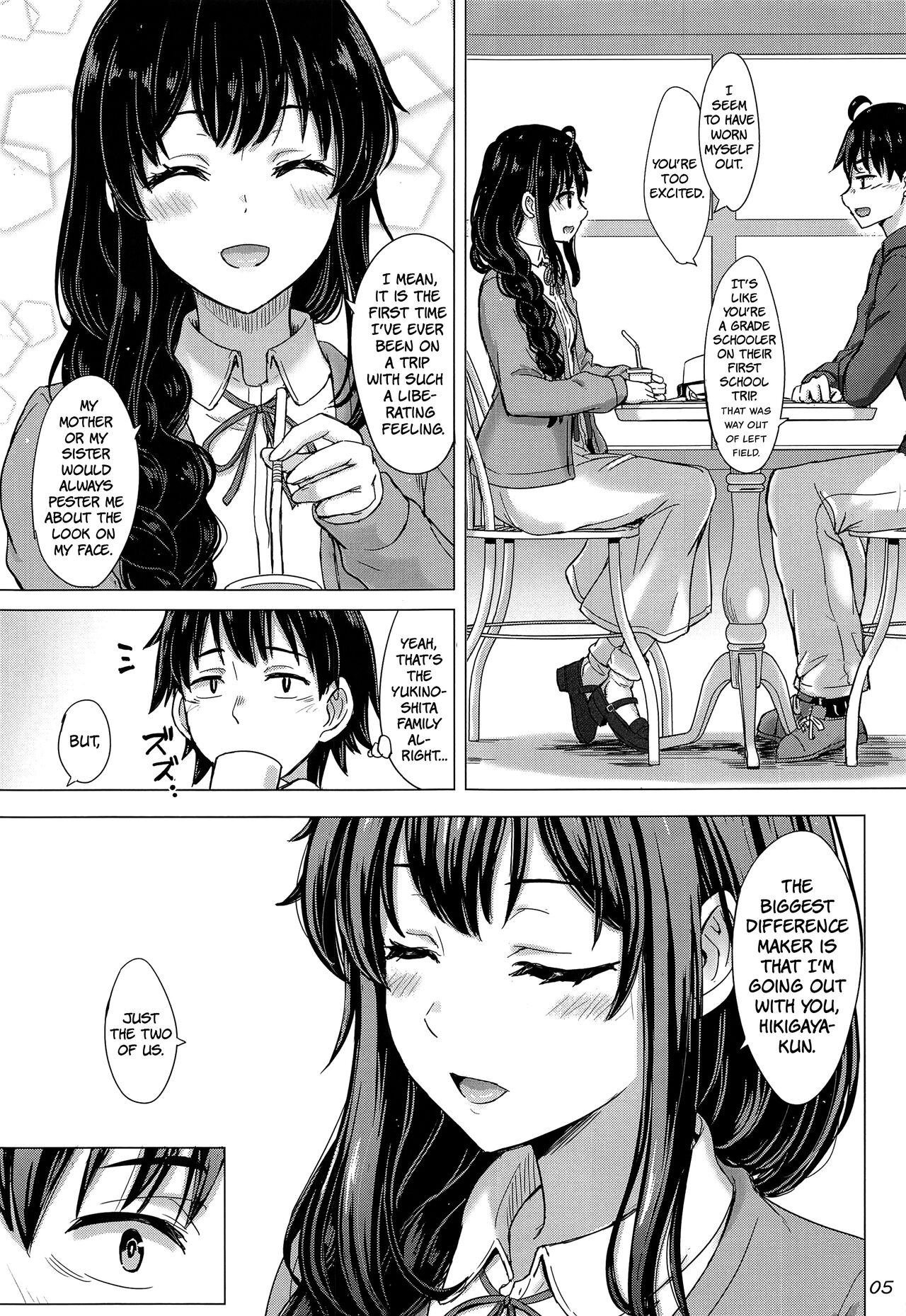 The Naughty Secrets of the Yukinoshita Sisters (Yahari Ore no Seishun Love Come wa Machigatteiru) [Inanaki Shiki] 1 . The Naughty Secrets of the Yukinoshita Sisters - Chapter 1 (Yahari Ore no Seishun Love Come wa Machigatteiru) [Inanaki Shiki] – page 4