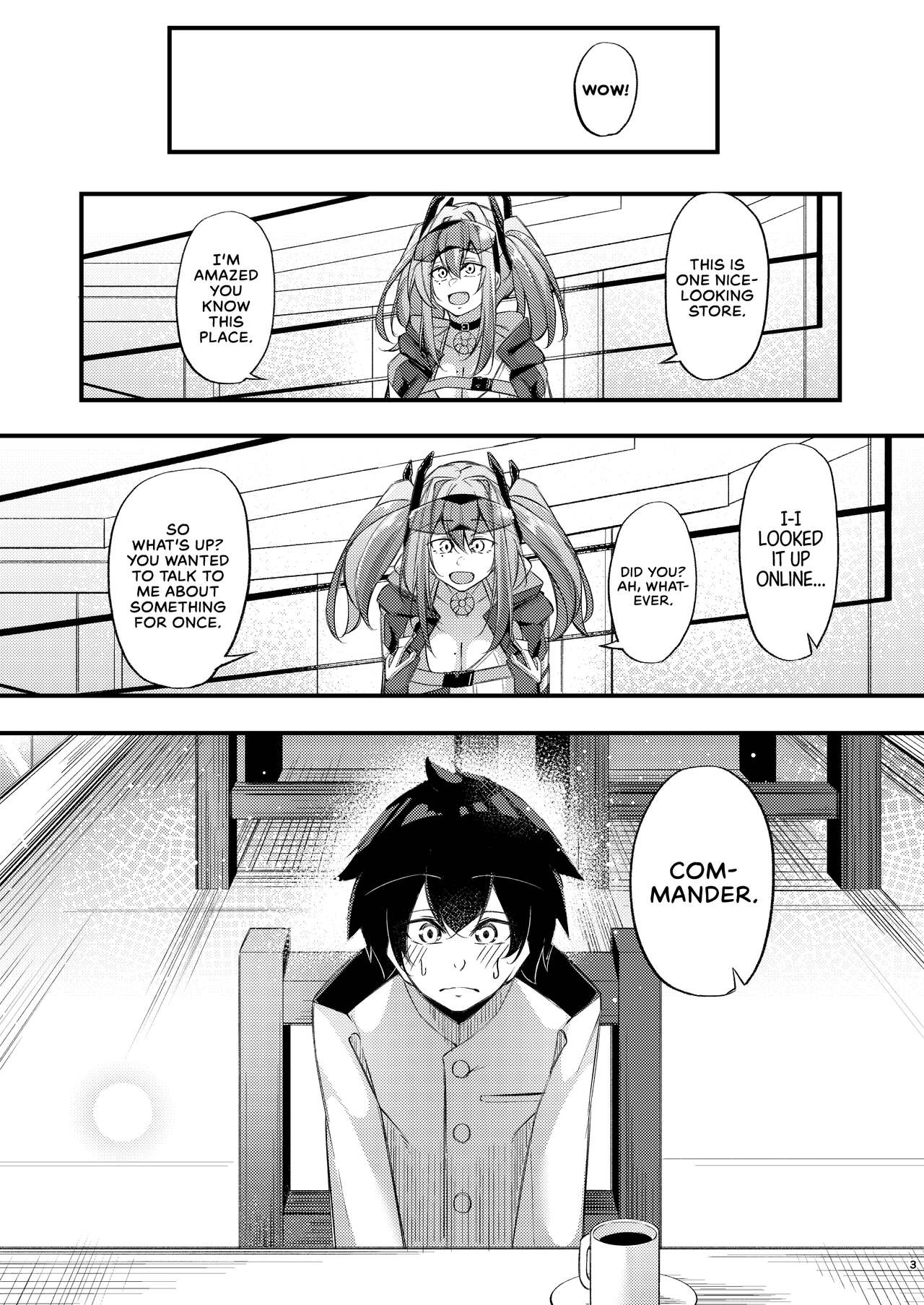 Piping-Hot Counselling Room (Azur Lane) [Oriue Wato] 1 . Piping-Hot Counselling Room - The Commander's Coaching Arc - Chapter 1 (Azur Lane) [Oriue Wato] – page 2
