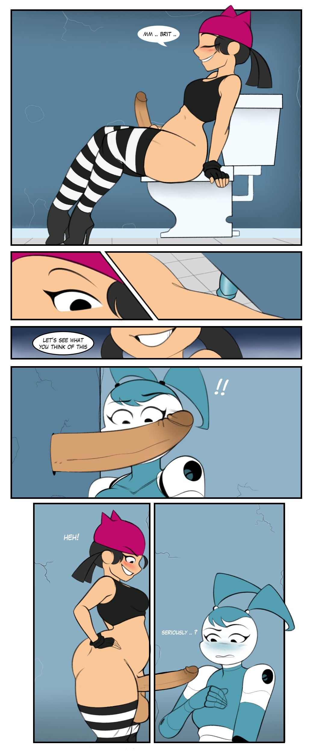 XJ-9 and the Glory Hole (My Life As A Teenage Robot) [Zetaskully] 1 . XJ-9 and the Glory Hole  - Chapter 1 (My Life As A Teenage Robot) [Zetaskully] – page 2
