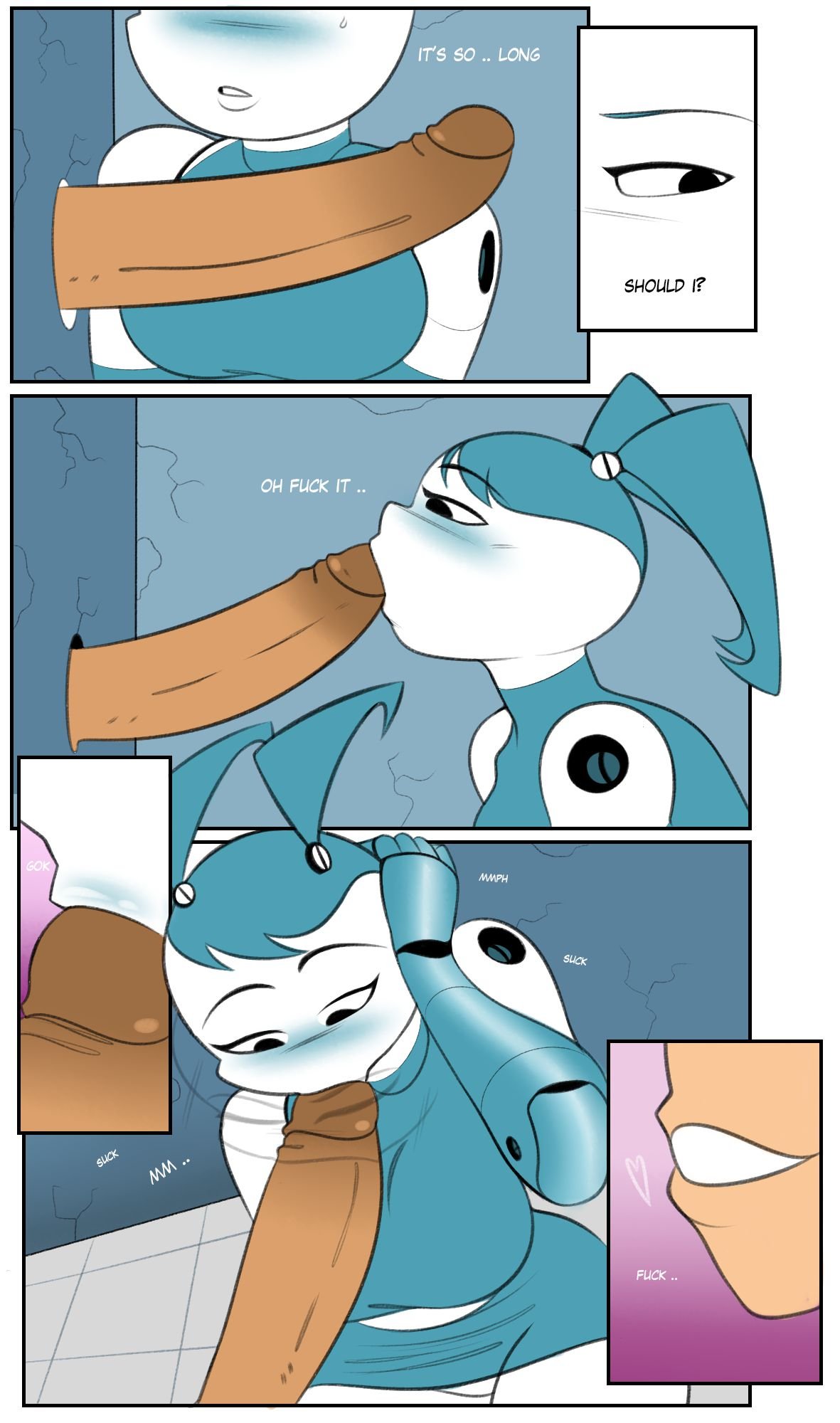 XJ-9 and the Glory Hole (My Life As A Teenage Robot) [Zetaskully] 1 . XJ-9 and the Glory Hole  - Chapter 1 (My Life As A Teenage Robot) [Zetaskully] – page 3