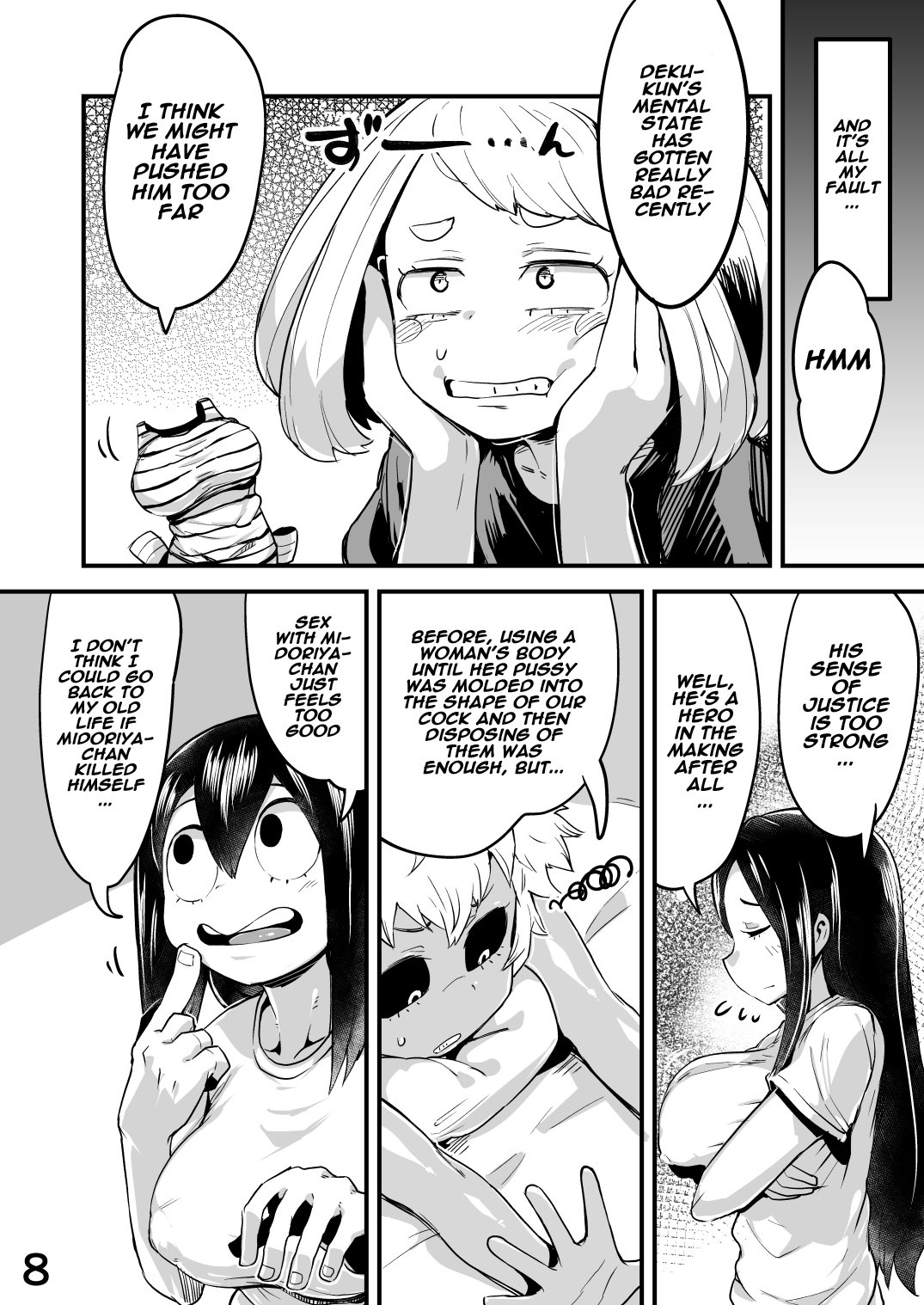 Boku to Nottori Villain Nakademia (Boku no Hero Academia) [Kon-Kit, R-One] 2 . Boku to Nottori Villain Nakademia - Chapter 2 (Boku no Hero Academia) [Kon-Kit, R-One] – page 7