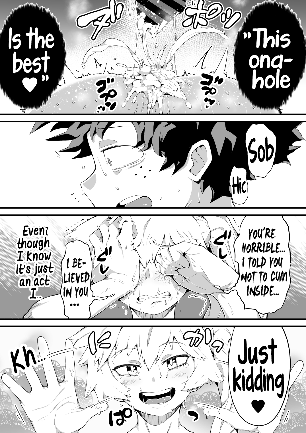 Boku to Nottori Villain Nakademia (Boku no Hero Academia) [Kon-Kit, R-One] 4 . Boku to Nottori Villain Nakademia  - Chapter 4 (Boku no Hero Academia) [Kon-Kit, R-One] – page 14