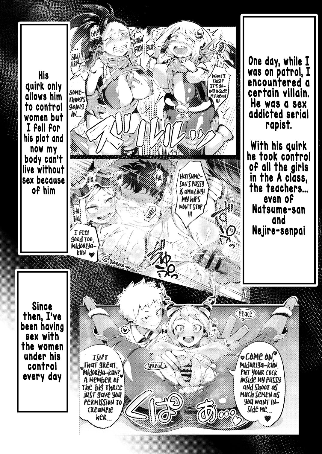 Boku to Nottori Villain Nakademia (Boku no Hero Academia) [Kon-Kit, R-One] 4 . Boku to Nottori Villain Nakademia  - Chapter 4 (Boku no Hero Academia) [Kon-Kit, R-One] – page 2