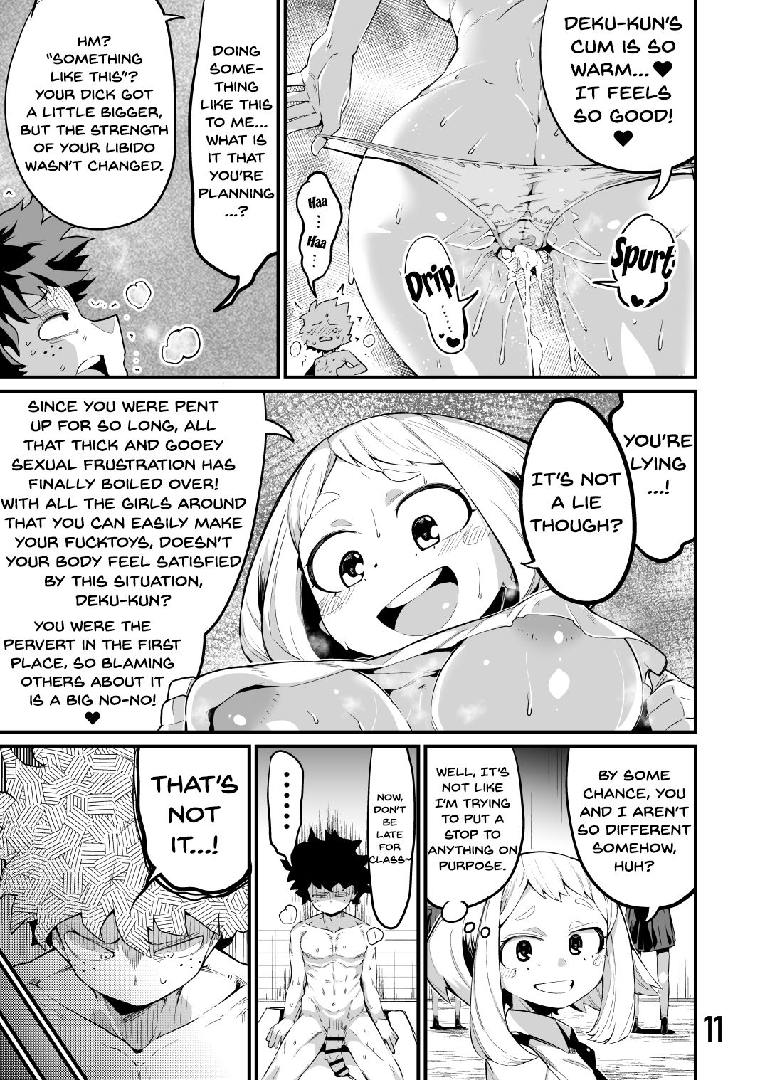 Boku to Nottori Villain Nakademia (Boku no Hero Academia) [Kon-Kit, R-One] 3 . Boku to Nottori Villain Nakademia - Chapter 3 (Boku no Hero Academia) [Kon-Kit, R-One] – page 10