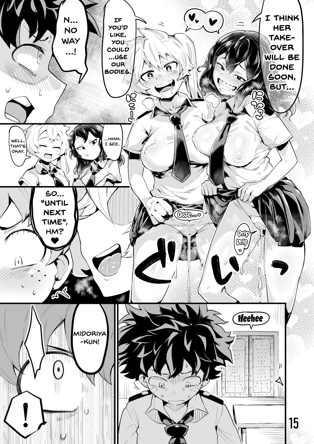 Boku to Nottori Villain Nakademia (Boku no Hero Academia) [Kon-Kit, R-One] 3 . Boku to Nottori Villain Nakademia - Chapter 3 (Boku no Hero Academia) [Kon-Kit, R-One] – page 14