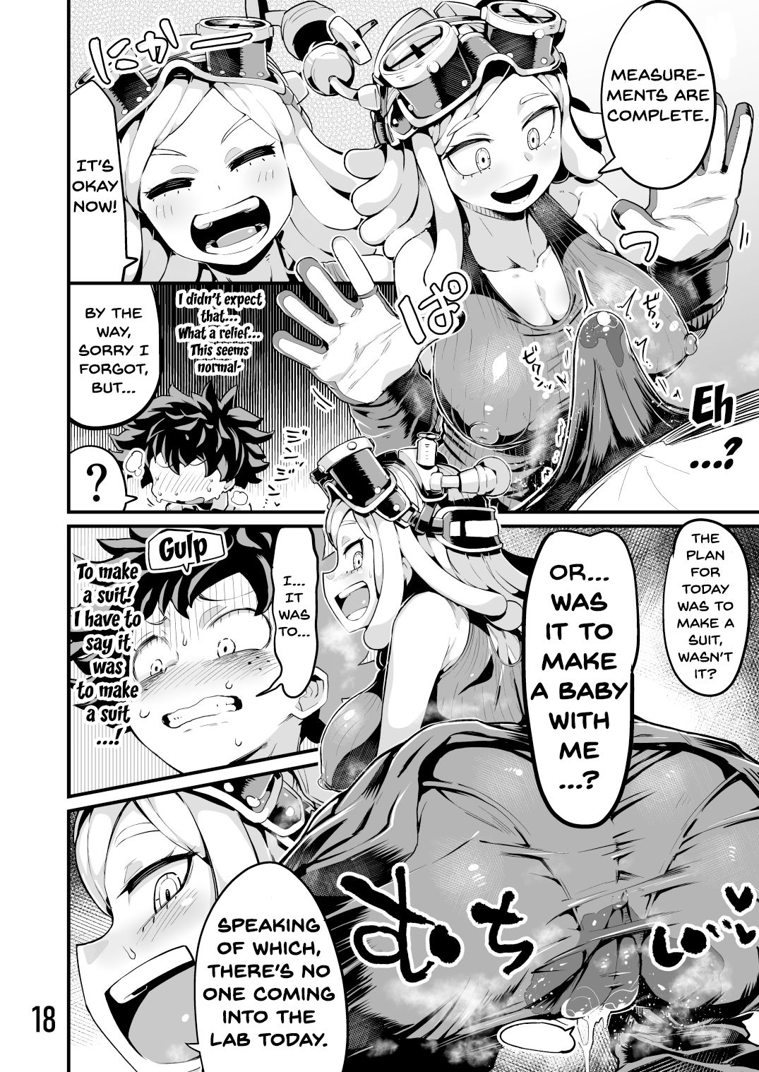 Boku to Nottori Villain Nakademia (Boku no Hero Academia) [Kon-Kit, R-One] 3 . Boku to Nottori Villain Nakademia - Chapter 3 (Boku no Hero Academia) [Kon-Kit, R-One] – page 17