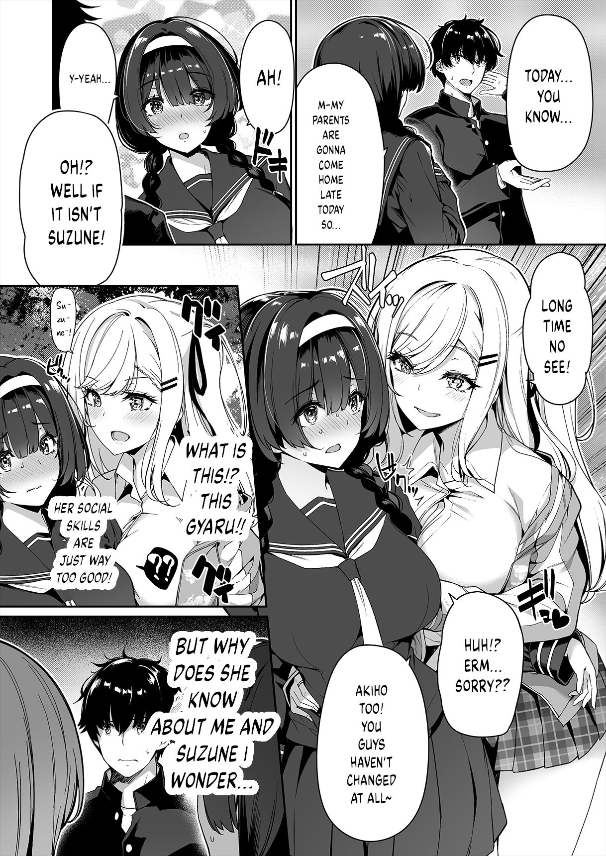 A story about a Yin-Yang couple doing SEX training with Yang gals [Kazakura] 1 . A story about a Yin-Yang couple doing SEX training with Yang gals - Chapter 1 [Kazakura] – page 3