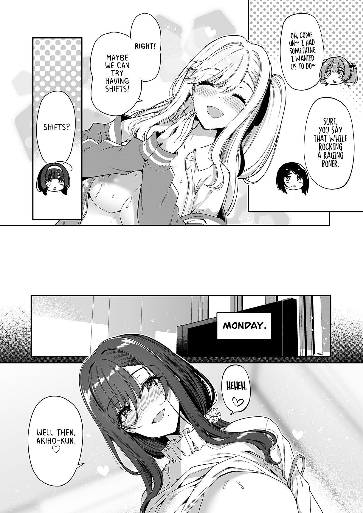 A story about a Yin-Yang couple doing SEX training with Yang gals [Kazakura] 4 . A story about a Yin-Yang couple doing SEX training with Yang gals - Chapter 4 [Kazakura] – page 8
