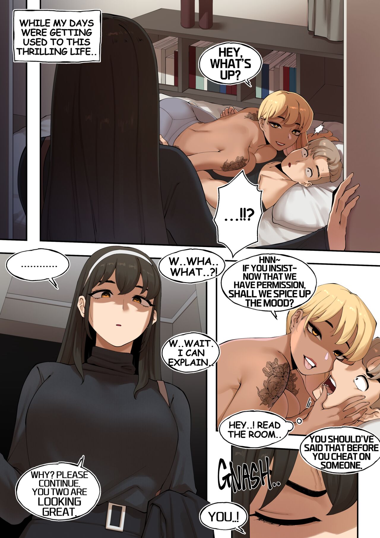 Fe²Male Friends [ABBB] 1 . Fe²Male Friends  - Chapter 1 [ABBB] – page 8