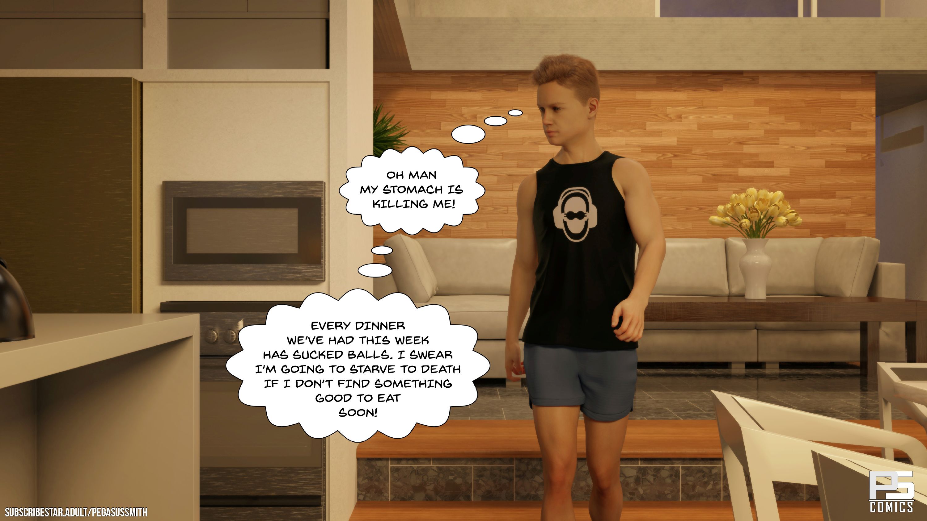 A Late Night Snack [Pegasus Smith] 1 . A Late Night Snack - Chapter 1 [Pegasus Smith] – page 10