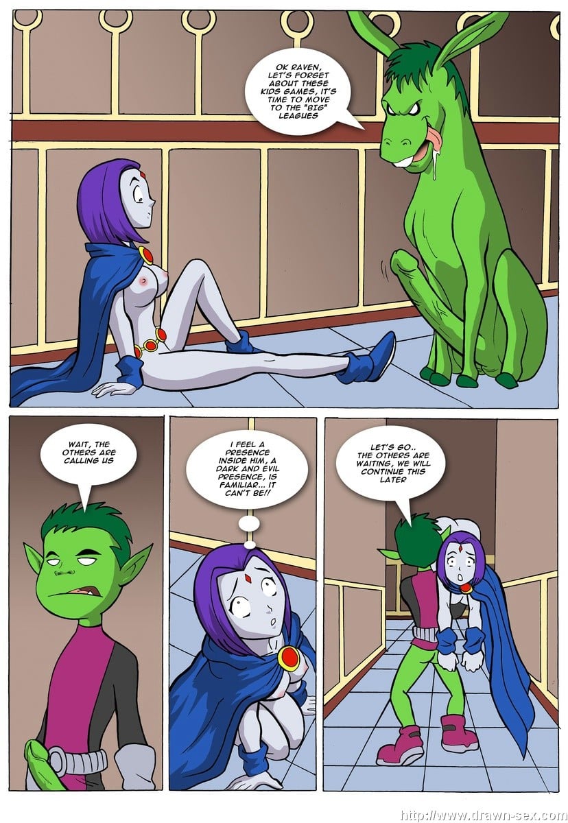 Trigon’s Dark Desires (Teen Titans) [Drawn-Sex] 1 . Trigon's Dark Desires  - Chapter 1 (Teen Titans) [Drawn-Sex] – page 16
