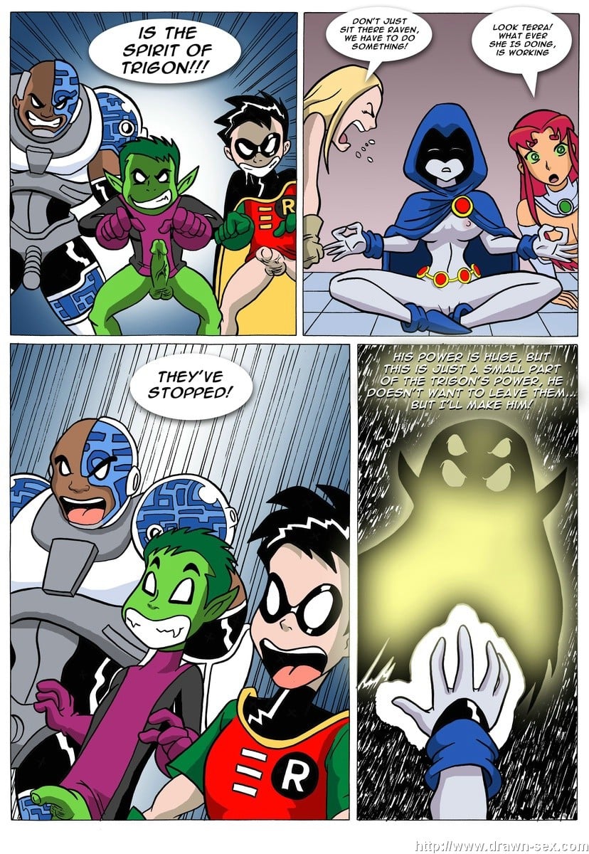 Trigon’s Dark Desires (Teen Titans) [Drawn-Sex] 1 . Trigon's Dark Desires  - Chapter 1 (Teen Titans) [Drawn-Sex] – page 18