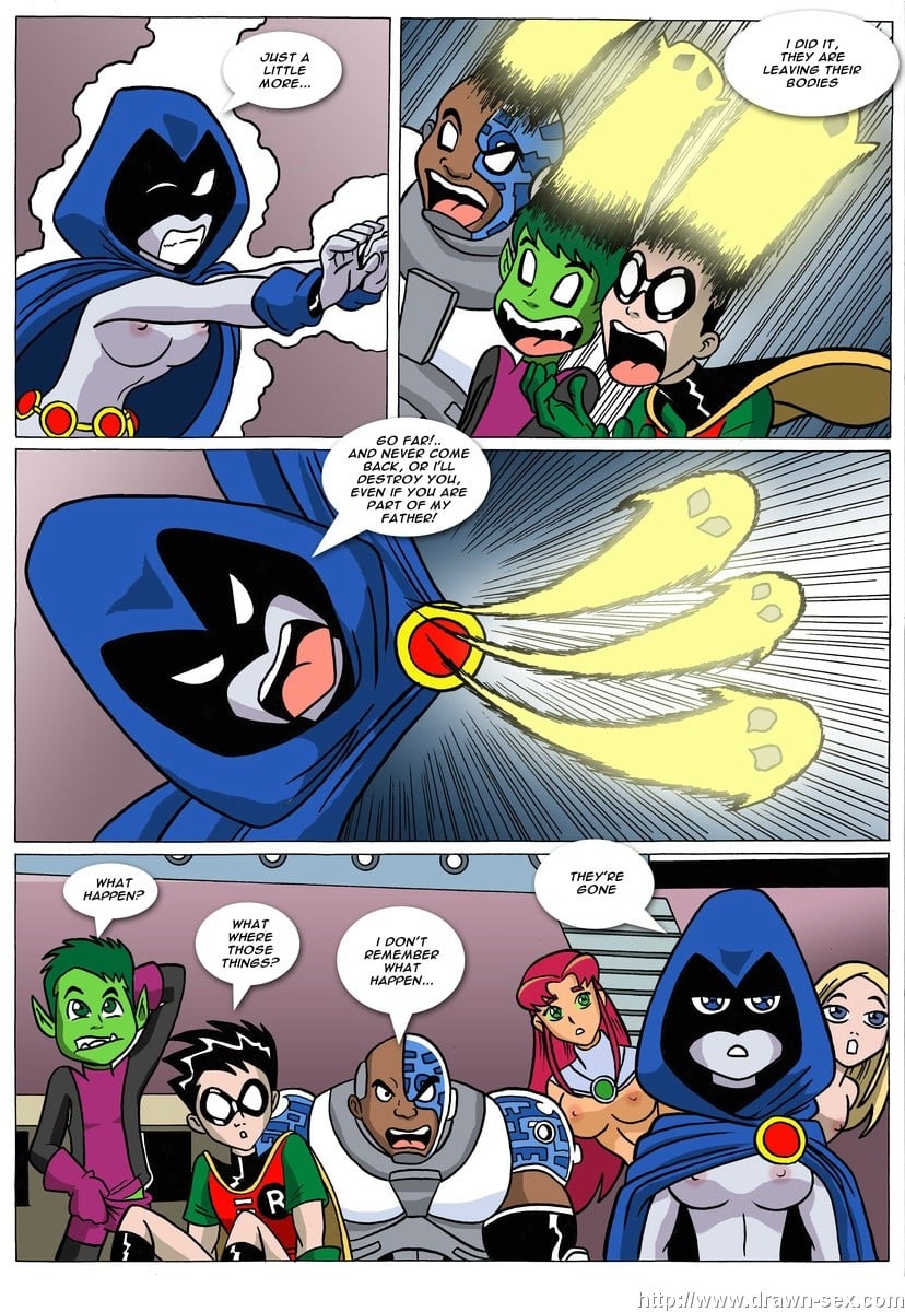 Trigon’s Dark Desires (Teen Titans) [Drawn-Sex] 1 . Trigon's Dark Desires  - Chapter 1 (Teen Titans) [Drawn-Sex] – page 19