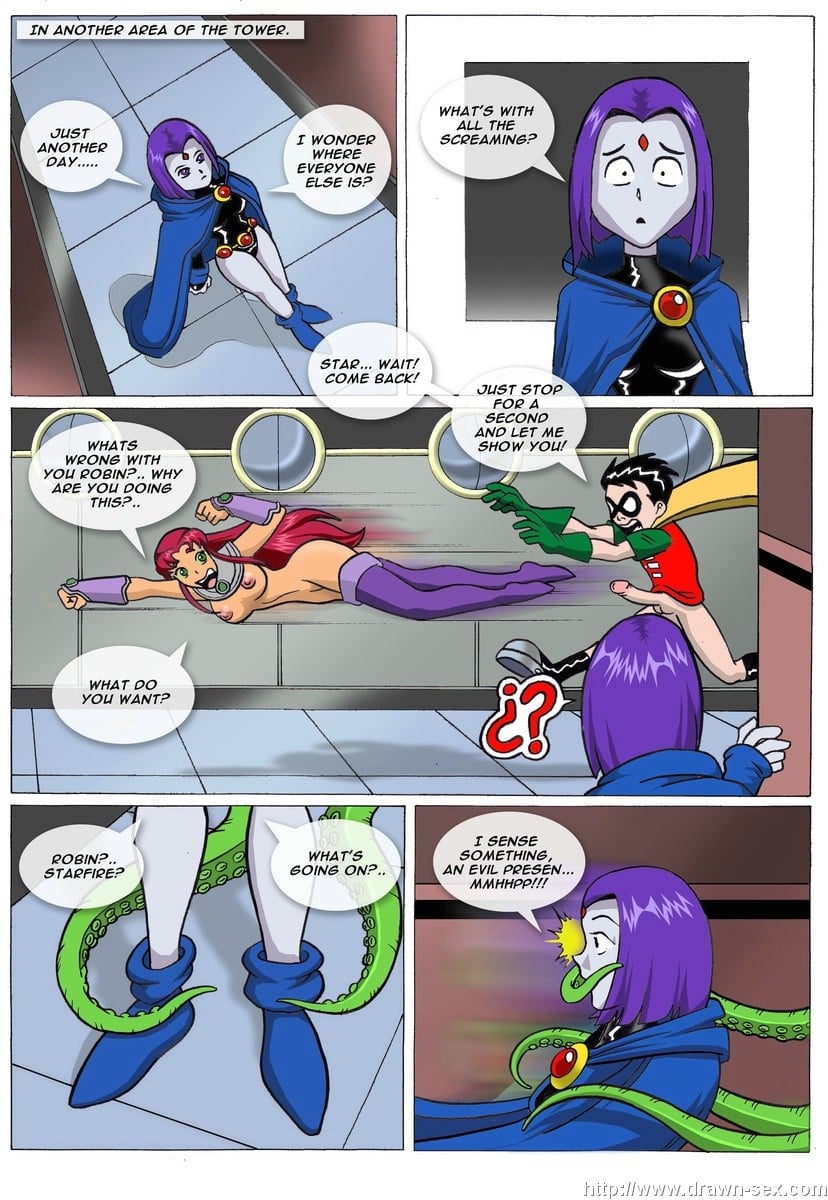Trigon’s Dark Desires (Teen Titans) [Drawn-Sex] 1 . Trigon's Dark Desires  - Chapter 1 (Teen Titans) [Drawn-Sex] – page 5
