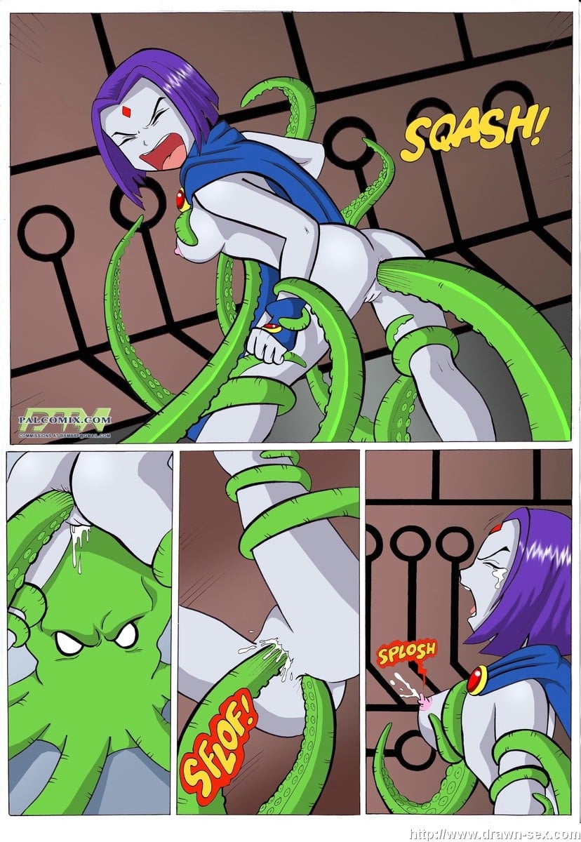 Trigon’s Dark Desires (Teen Titans) [Drawn-Sex] 1 . Trigon's Dark Desires  - Chapter 1 (Teen Titans) [Drawn-Sex] – page 8