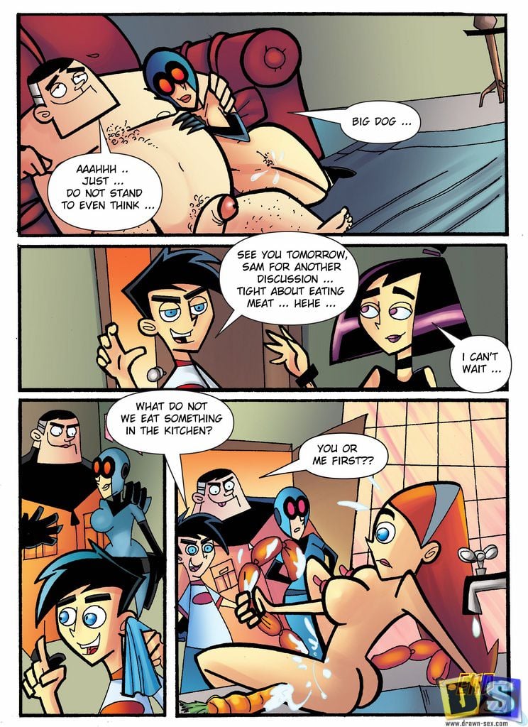 Danny Phantom [Drawn-Sex] 2 . Danny Phantom - [Drawn-Sex] – page 10