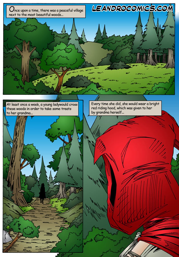 Little Red Riding Hood [Leandro Comics] 1 . Little Red Riding Hood - Chapter 1 [Leandro Comics] – page 1