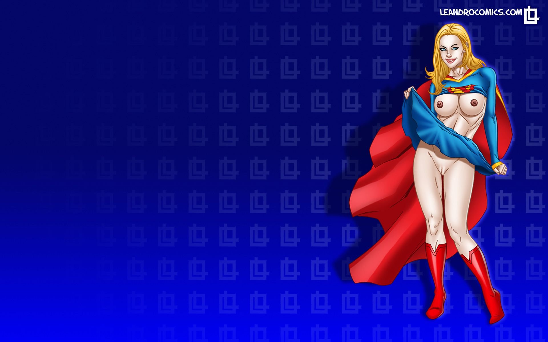 Supergirl vs. Lex Luthor: The Sexy Interrogation Session! (Supergirl) [Leandro Comics] 1 . Supergirl vs. Lex Luthor: The Sexy Interrogation Session! - Chapter 1 (Supergirl) [Leandro Comics] – page 1