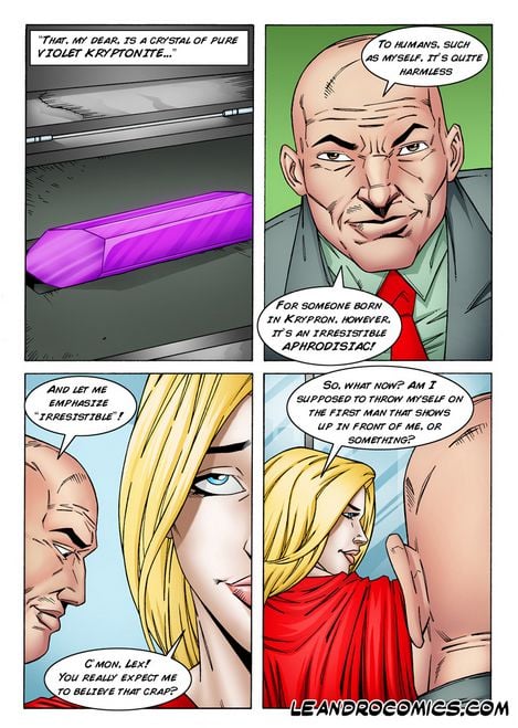 Supergirl vs. Lex Luthor: The Sexy Interrogation Session! (Supergirl) [Leandro Comics] 1 . Supergirl vs. Lex Luthor: The Sexy Interrogation Session! - Chapter 1 (Supergirl) [Leandro Comics] – page 3