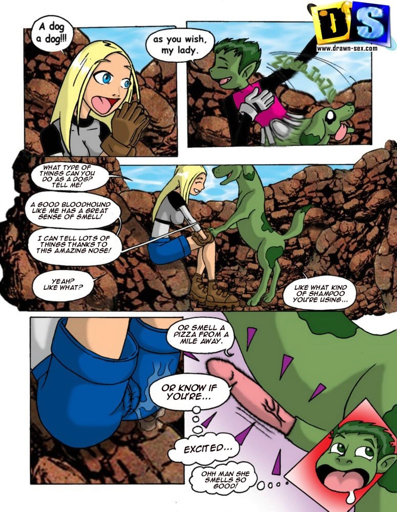 Teen Titans Comix [Drawn-Sex] 1 . Teen Titans Comix - Chapter 1 [Drawn-Sex] – page 2