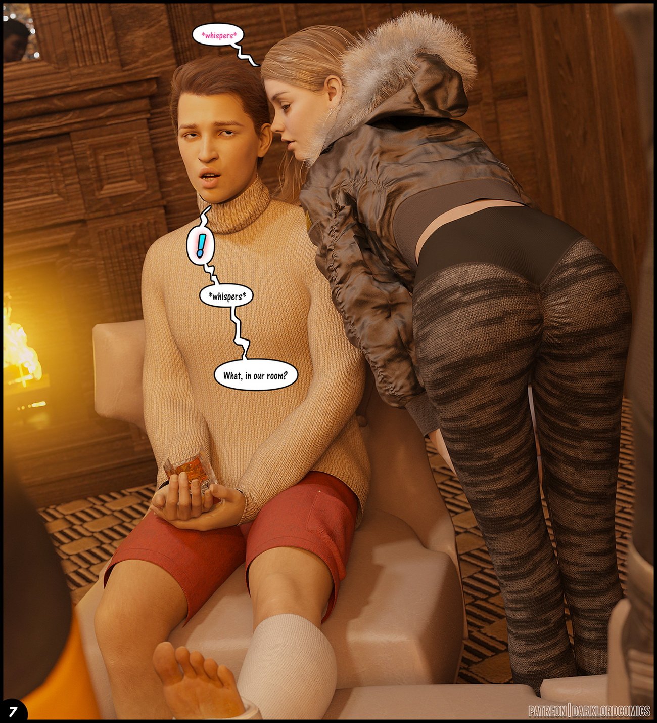 Rose Goes Skiing [DarkLord] 1 . Rose Goes Skiing - Chapter 1 [DarkLord] – page 8