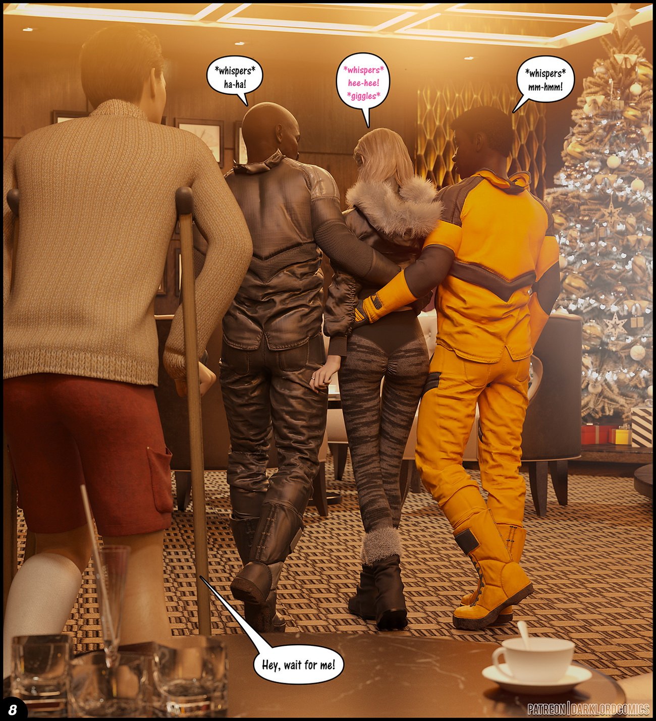 Rose Goes Skiing [DarkLord] 1 . Rose Goes Skiing - Chapter 1 [DarkLord] – page 9