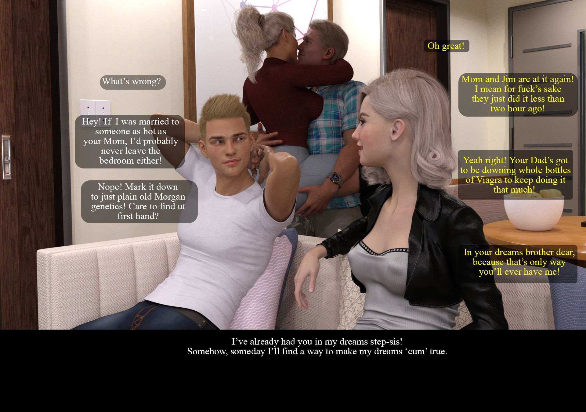 Lust Predators – The Morgan Family Saga [Real-Deal 3D] 1 . Lust Predators - The Morgan Family Saga - Chapter 1 [Real-Deal 3D] – page 13