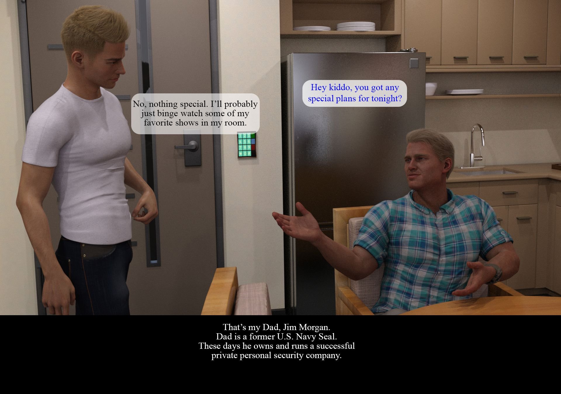 Lust Predators – The Morgan Family Saga [Real-Deal 3D] 1 . Lust Predators - The Morgan Family Saga - Chapter 1 [Real-Deal 3D] – page 3