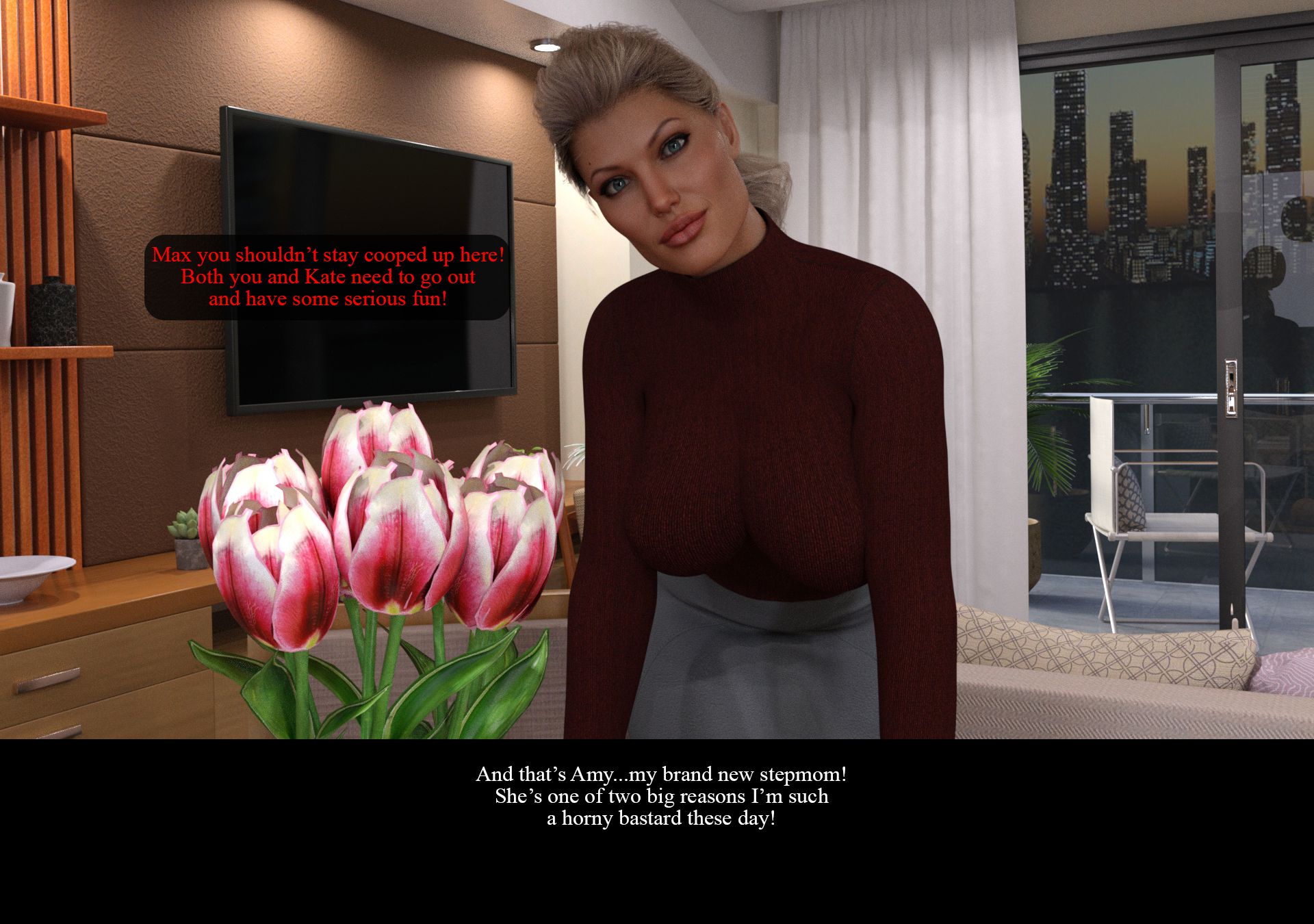 Lust Predators – The Morgan Family Saga [Real-Deal 3D] 1 . Lust Predators - The Morgan Family Saga - Chapter 1 [Real-Deal 3D] – page 4