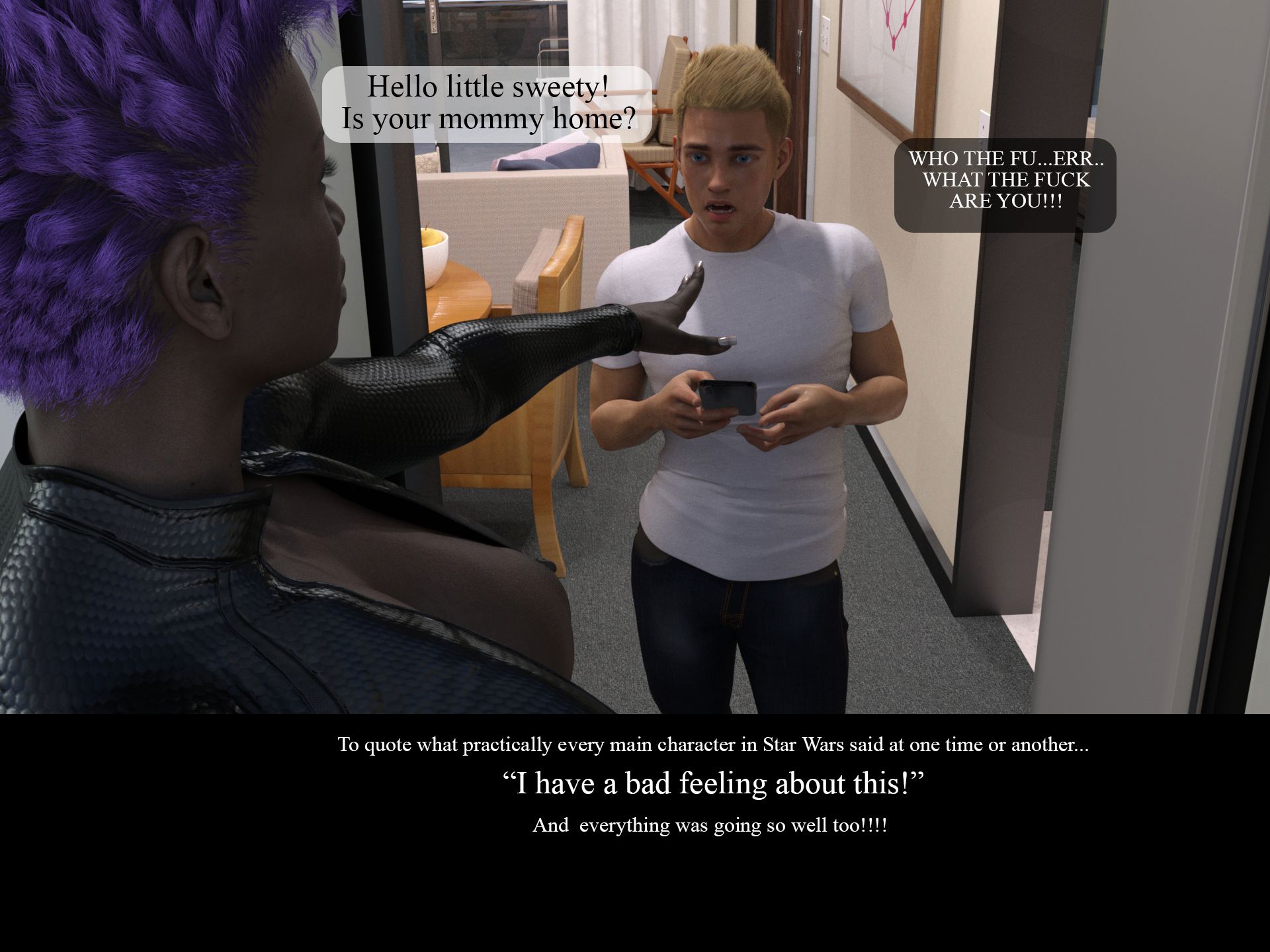 Lust Predators – The Morgan Family Saga [Real-Deal 3D] 1 . Lust Predators - The Morgan Family Saga - Chapter 1 [Real-Deal 3D] – page 45