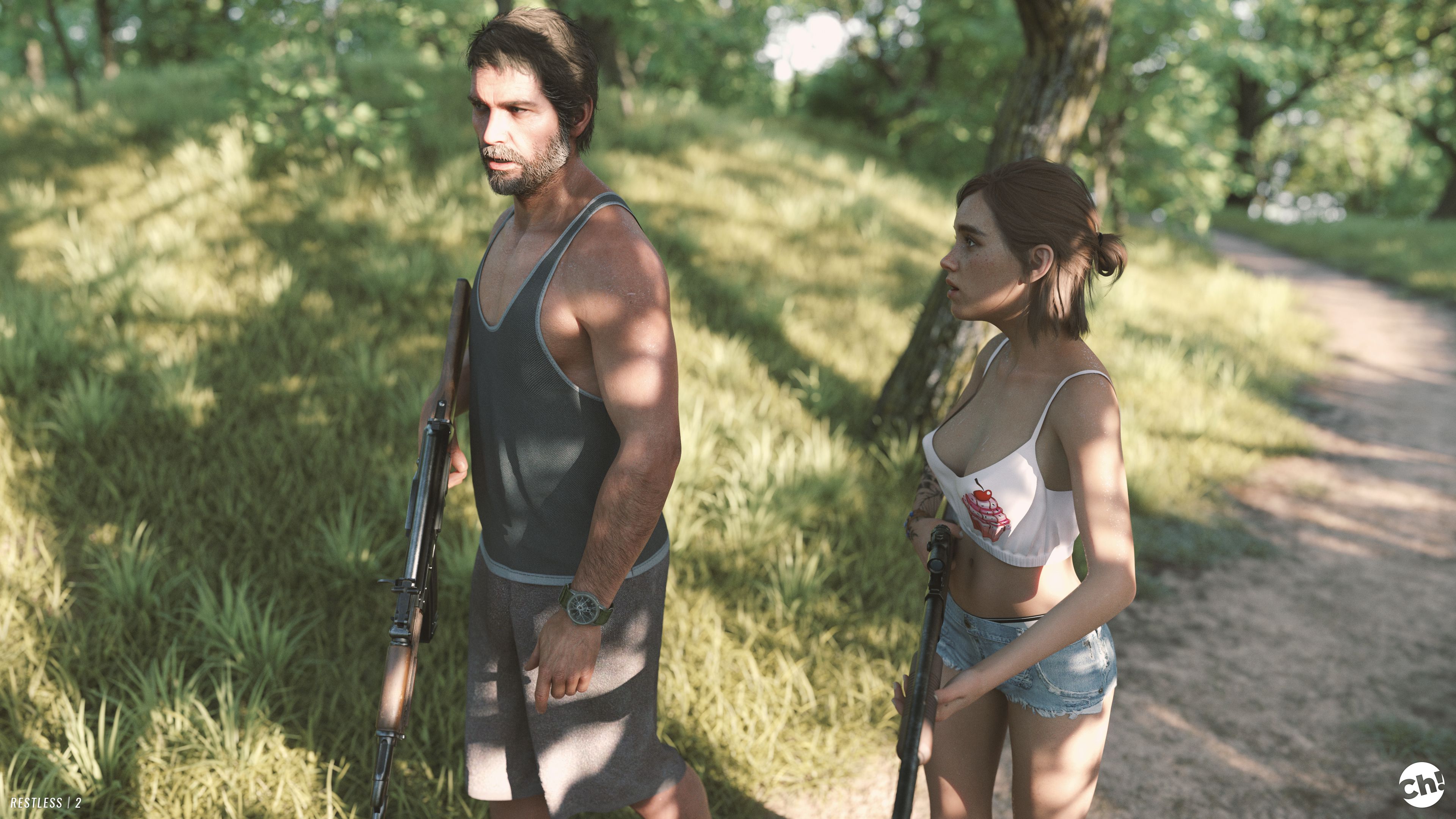 Restless (The Last Of Us) [Chi3DX] 1 . Restless - Chapter 1 (The Last Of Us) [Chi3DX] – page 2