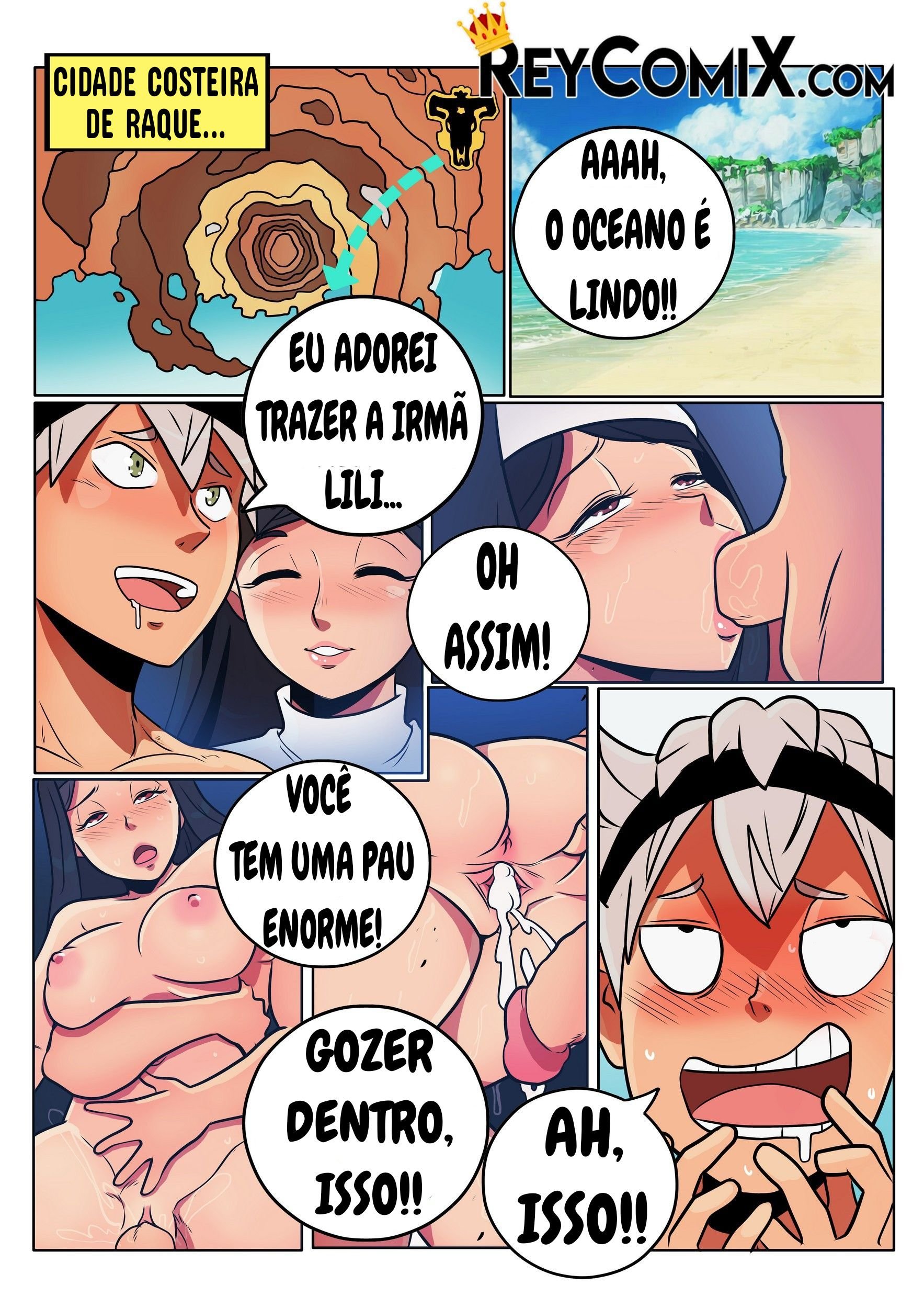 Black Clover [Gansoman] 1 . Black Clover - SPANISH - Chapter 1 [Gansoman] – page 6