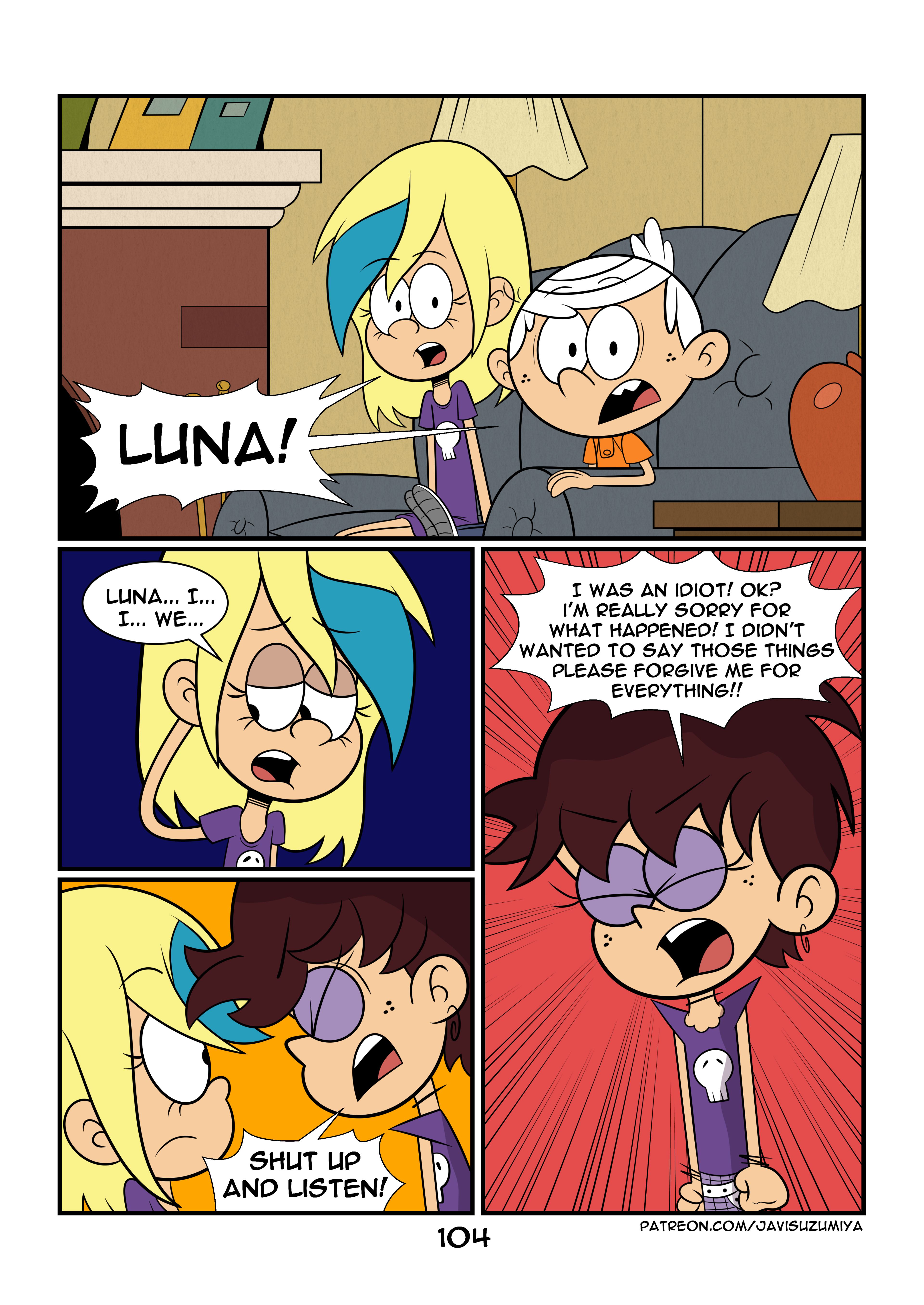 It’s (Not) Your Fault (The Loud House) [JaviSuzumiya] 1 . It's (Not) Your Fault - Chapter 1 (The Loud House) [JaviSuzumiya] – page 111