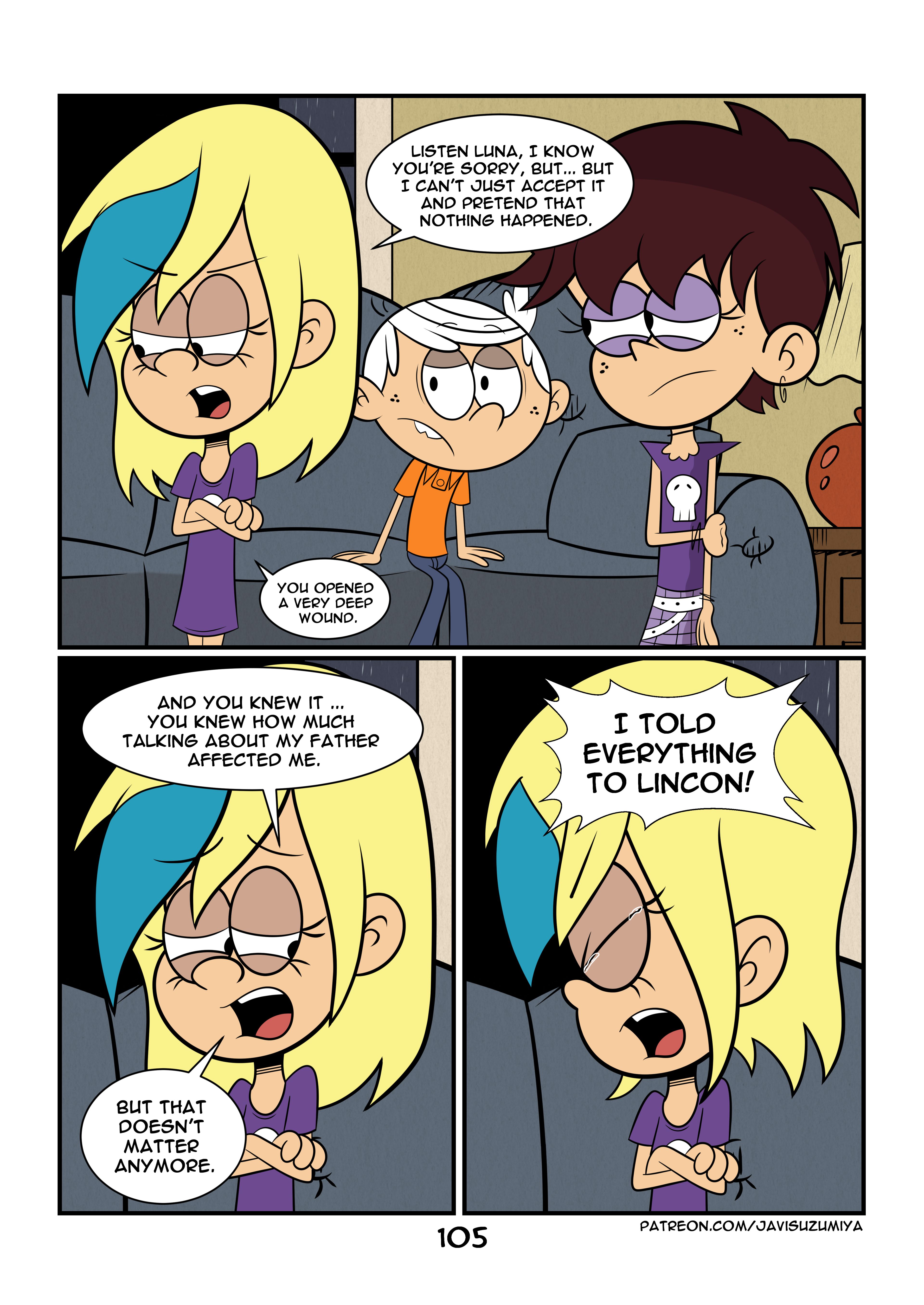 It’s (Not) Your Fault (The Loud House) [JaviSuzumiya] 1 . It's (Not) Your Fault - Chapter 1 (The Loud House) [JaviSuzumiya] – page 112