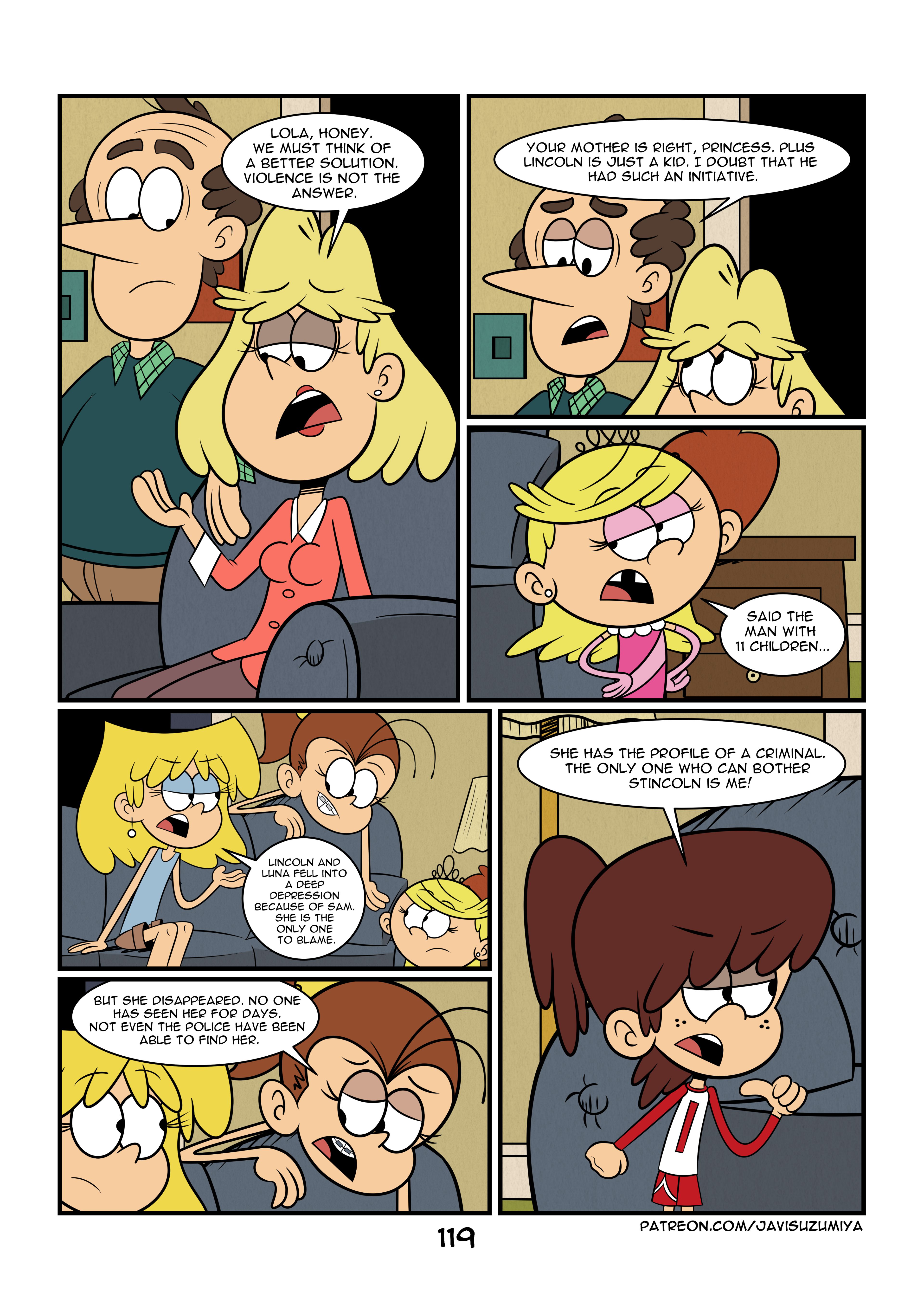 It’s (Not) Your Fault (The Loud House) [JaviSuzumiya] 1 . It's (Not) Your Fault - Chapter 1 (The Loud House) [JaviSuzumiya] – page 126