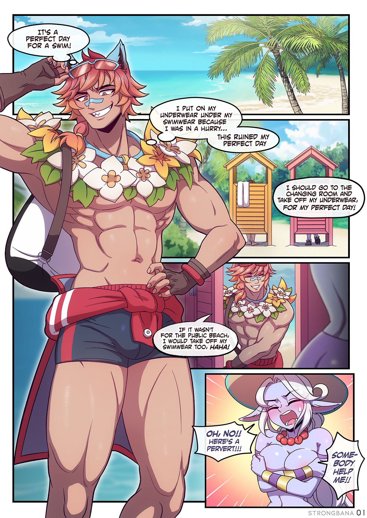 Sett (League of Legends) [Strong Bana] 1 . Sett - Chapter 1 (League of Legends) [Strong Bana] – page 1