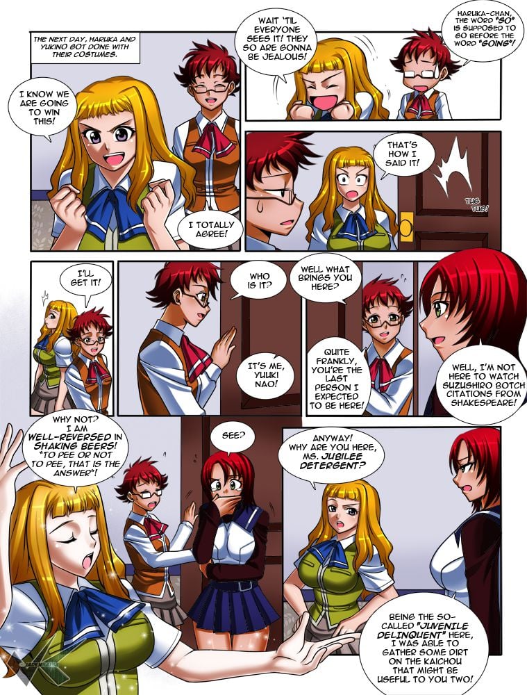 Mai – Hime: Haruka Strikes Back! The Fall of the Bubuzuke – page 16