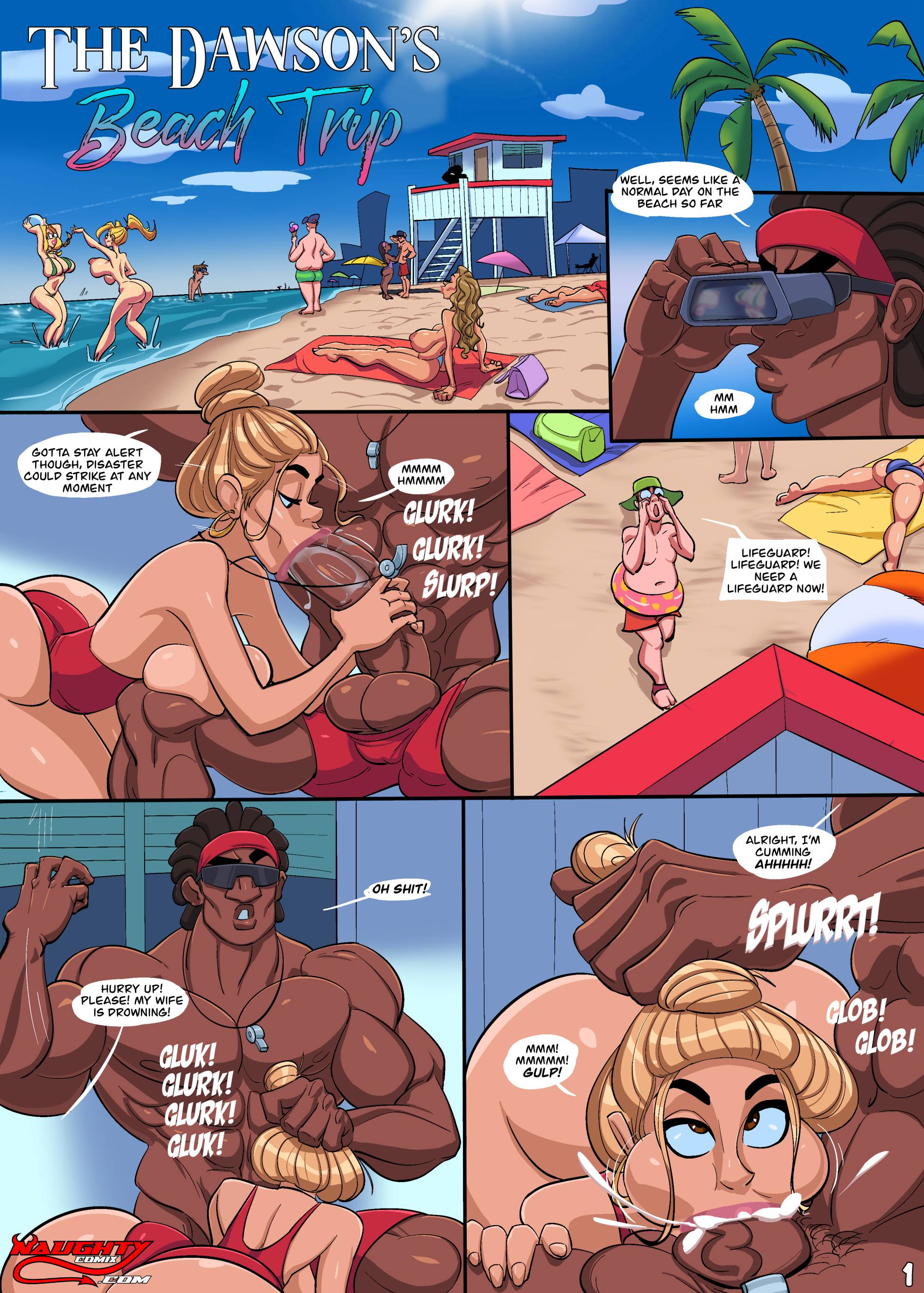 The Dawson’s Beach Trip [NaughtyComix] 1 . The Dawson's Beach Trip  - Chapter 1 [NaughtyComix] – page 1
