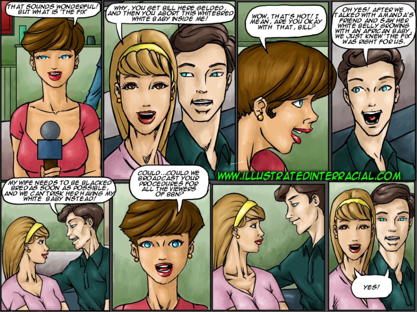 BBN [IllustratedInterracial] Black Breeding Network 4 (BBN 4) – page 9