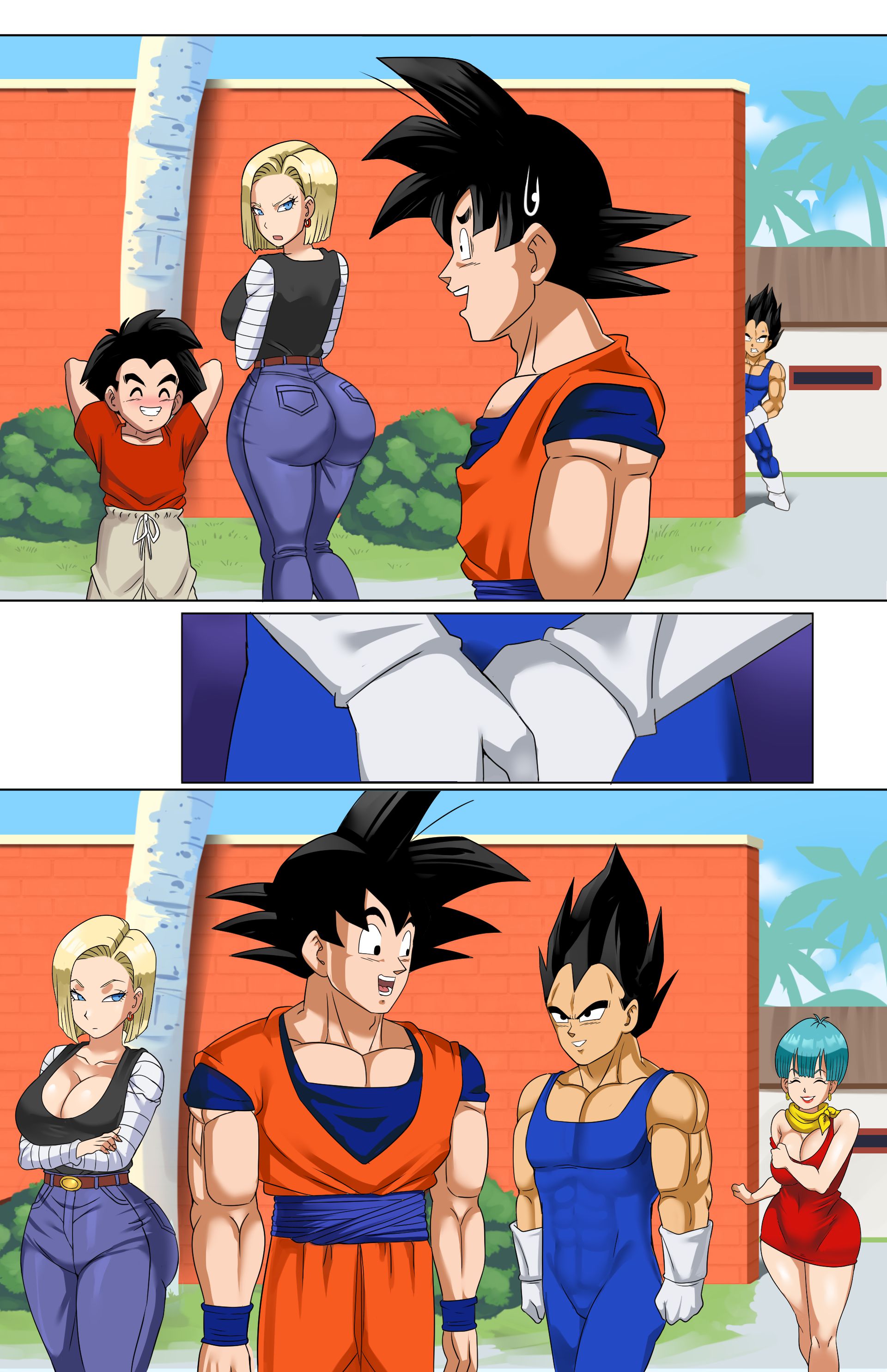 Break Time (Dragon Ball Z) [Pink Pawg] 1 . Break Time - Chapter 1 (Dragon Ball Z) [Pink Pawg] – page 46