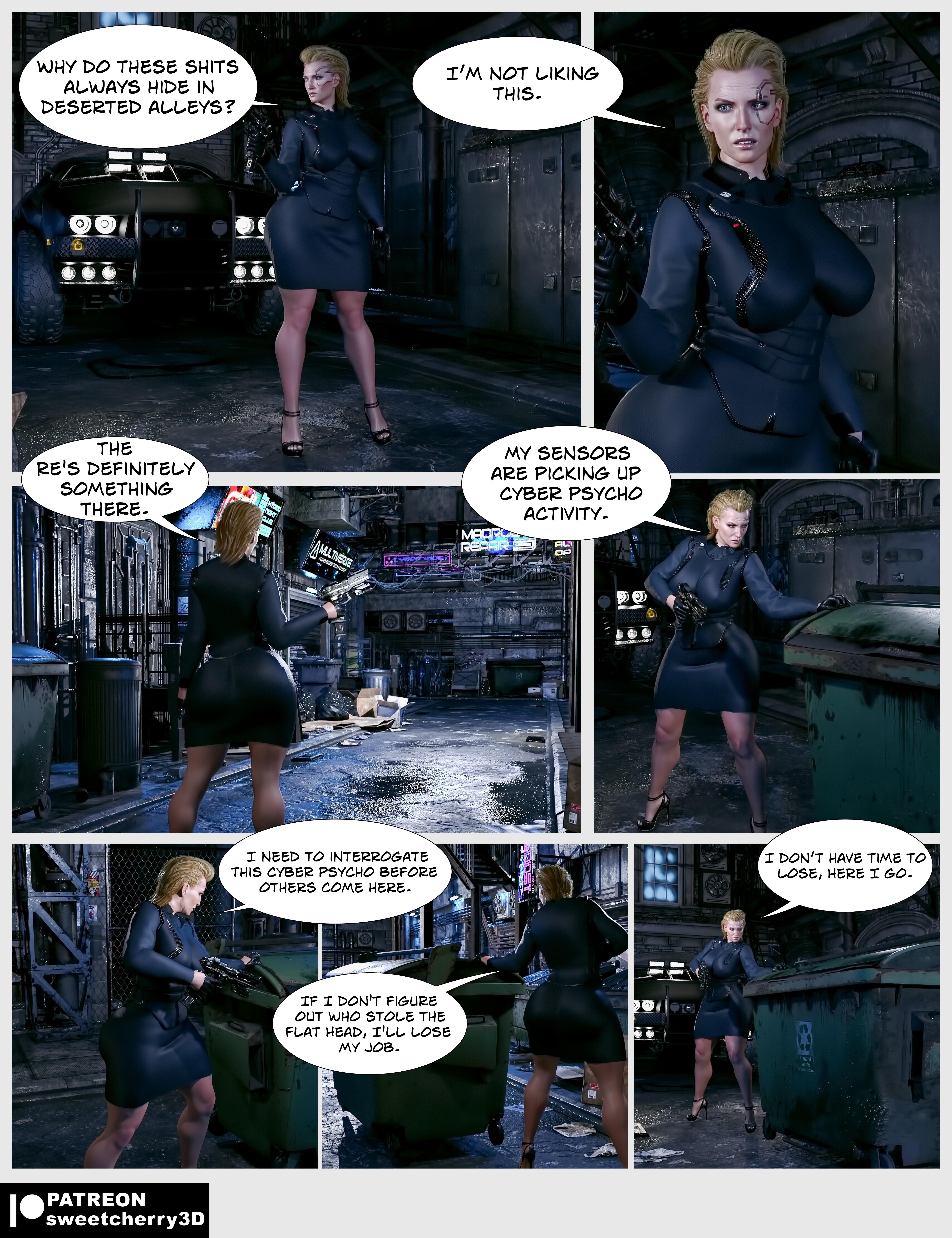 CyberFuck (Cyberpunk 2077) [MegaParodies] 1 . CyberFuck - Chapter 1 (Cyberpunk 2077) [MegaParodies] – page 3