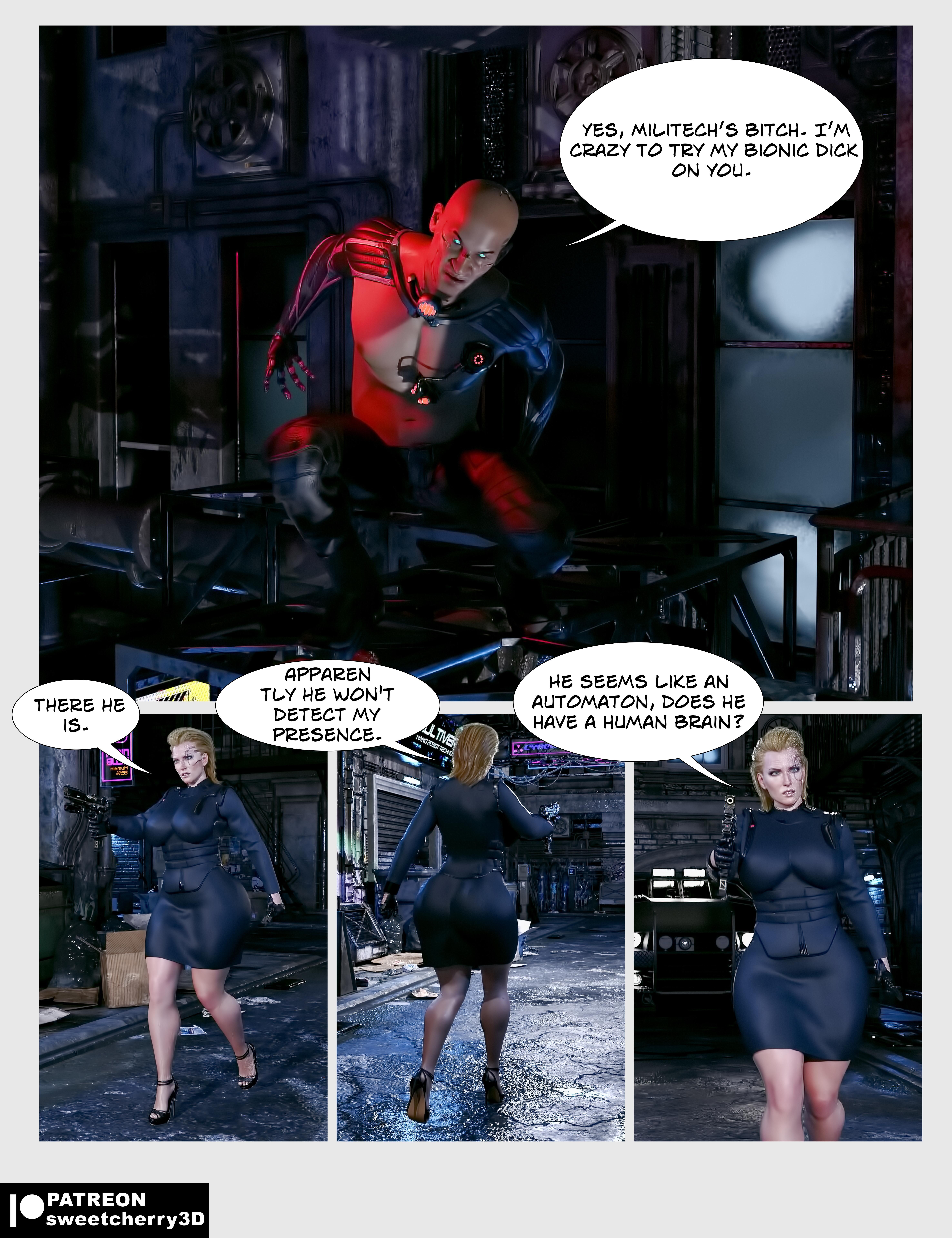CyberFuck (Cyberpunk 2077) [MegaParodies] 1 . CyberFuck - Chapter 1 (Cyberpunk 2077) [MegaParodies] – page 4