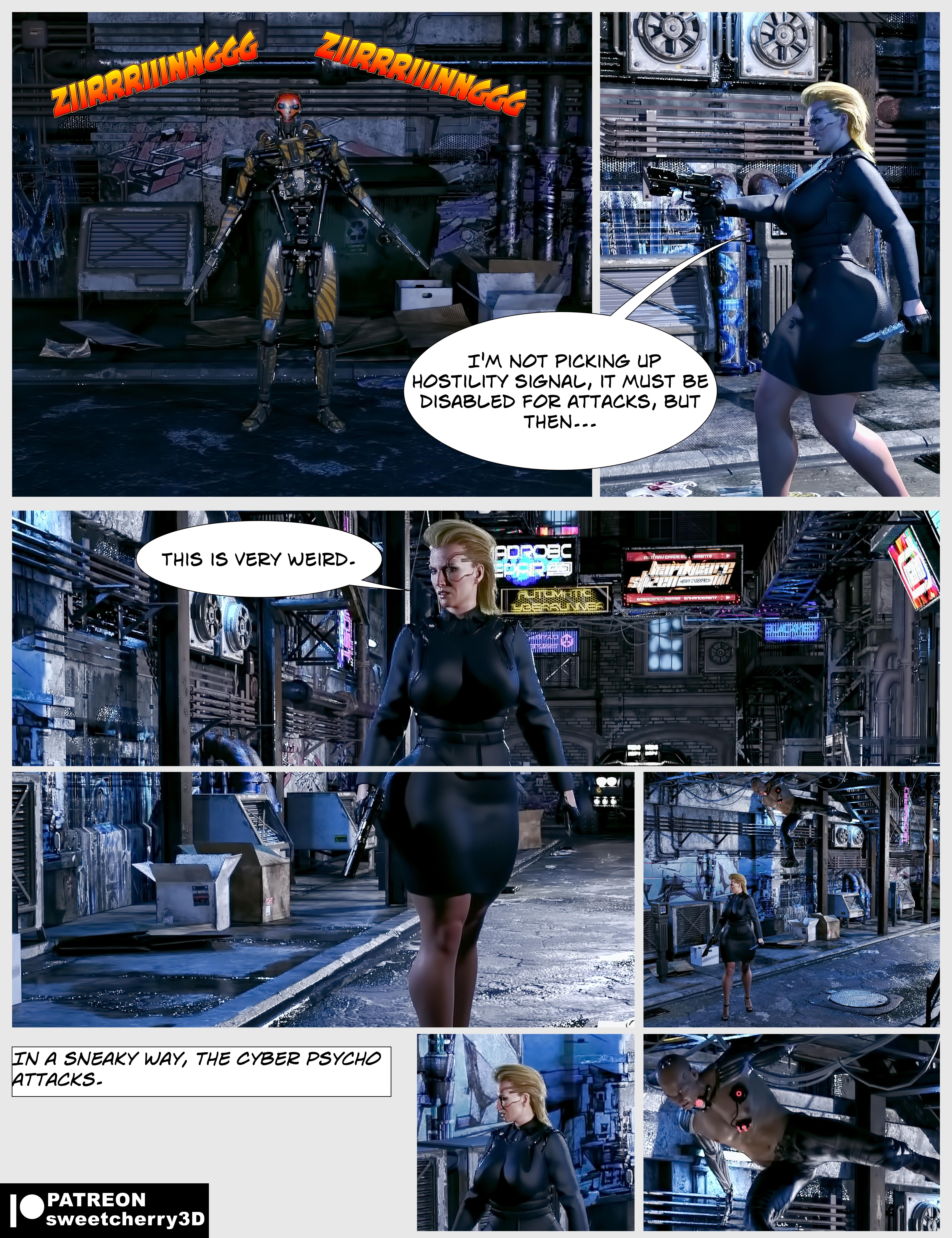 CyberFuck (Cyberpunk 2077) [MegaParodies] 1 . CyberFuck - Chapter 1 (Cyberpunk 2077) [MegaParodies] – page 5
