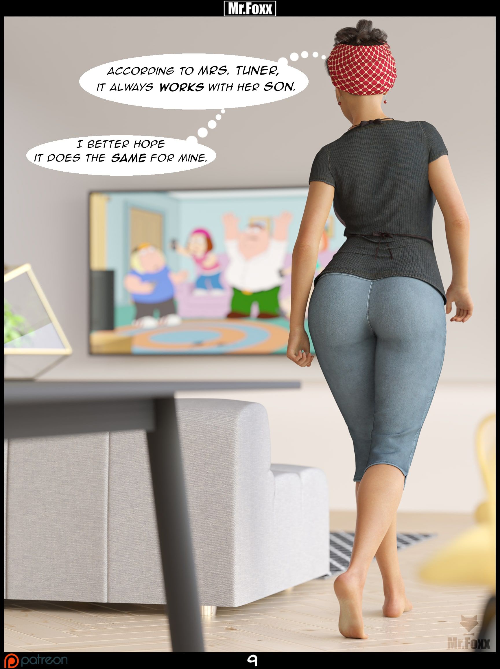 Chore Day [Mr.FOXX] 1 . Chore Day - Chapter 1 [Mr.FOXX] – page 10