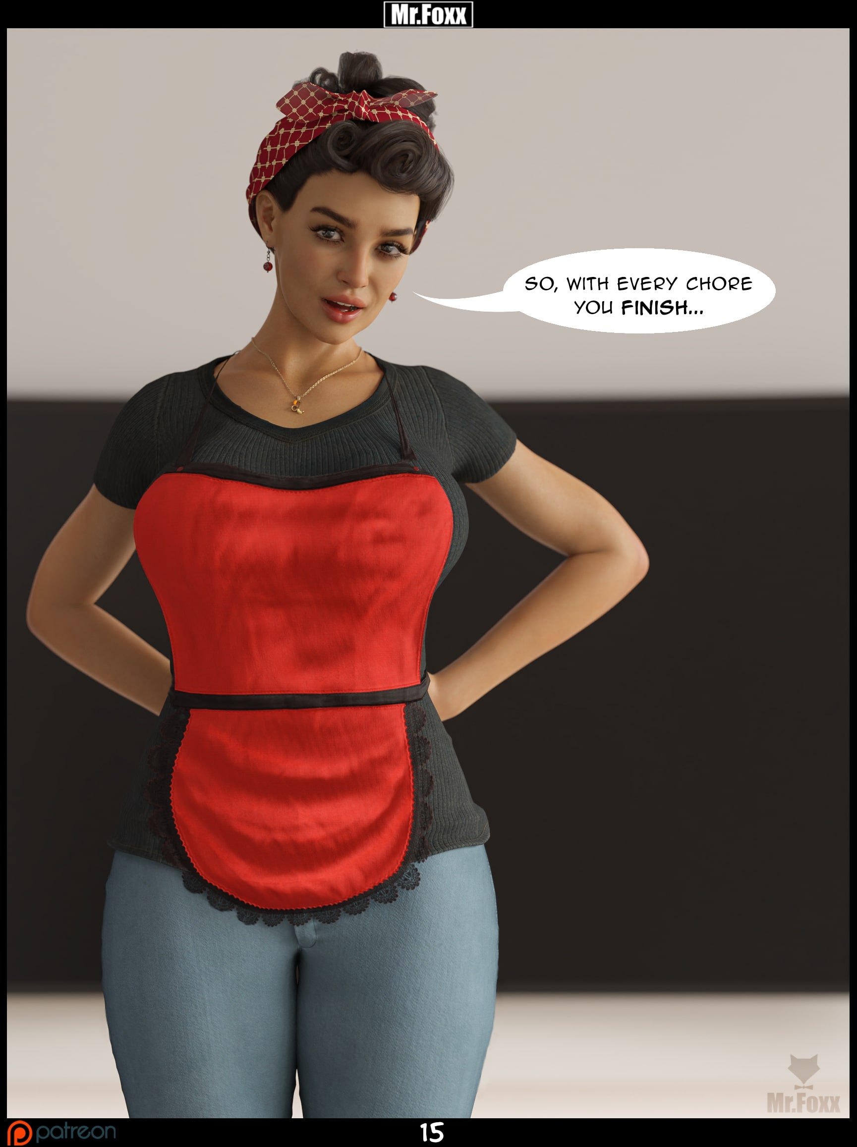 Chore Day [Mr.FOXX] 1 . Chore Day - Chapter 1 [Mr.FOXX] – page 16