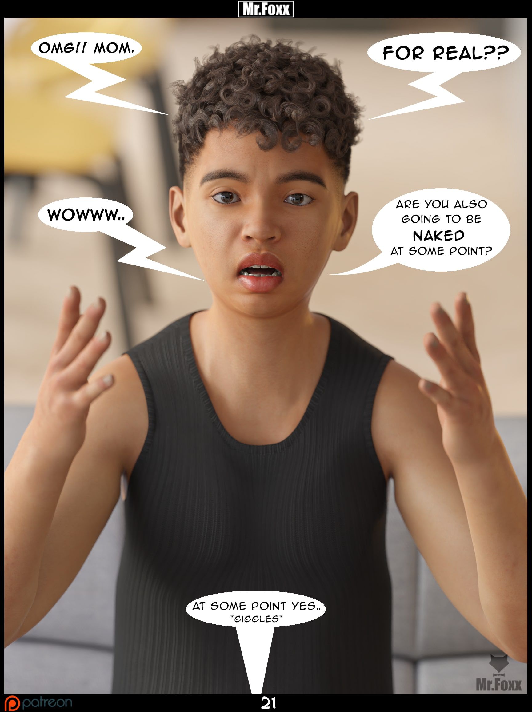 Chore Day [Mr.FOXX] 1 . Chore Day - Chapter 1 [Mr.FOXX] – page 22