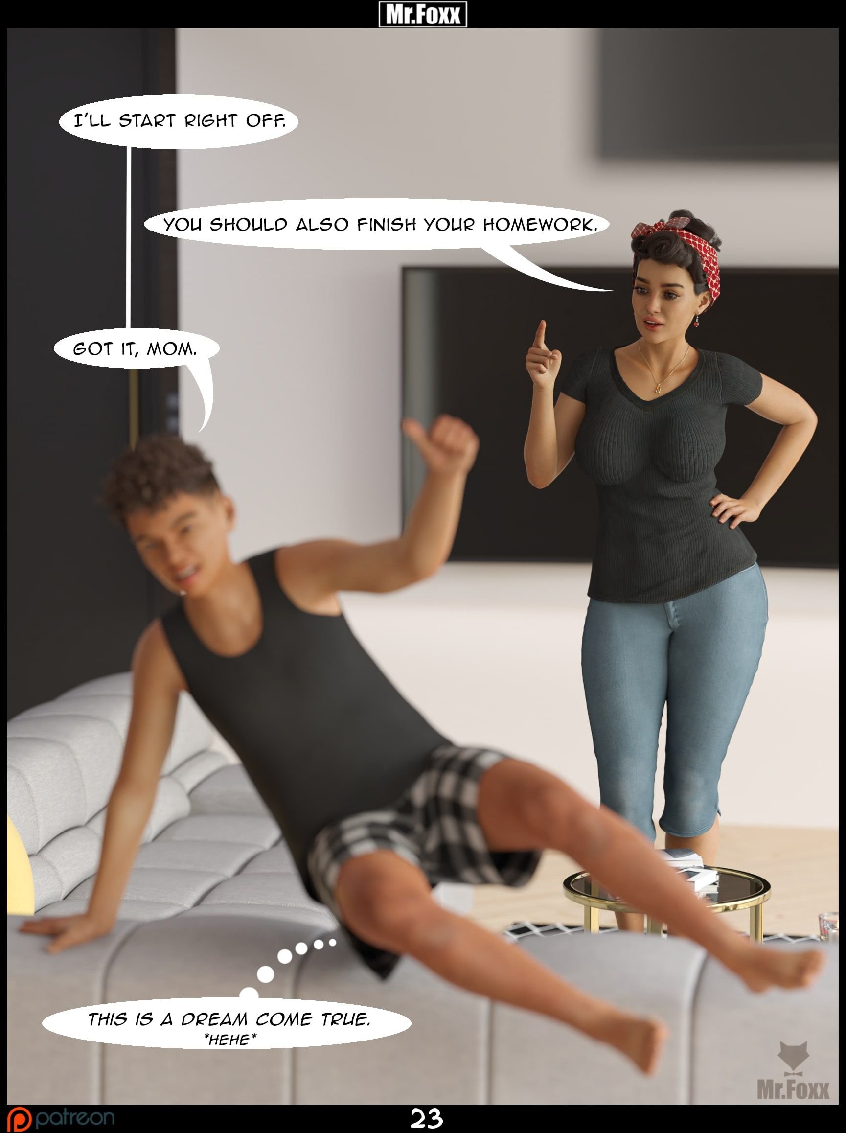 Chore Day [Mr.FOXX] 1 . Chore Day - Chapter 1 [Mr.FOXX] – page 24