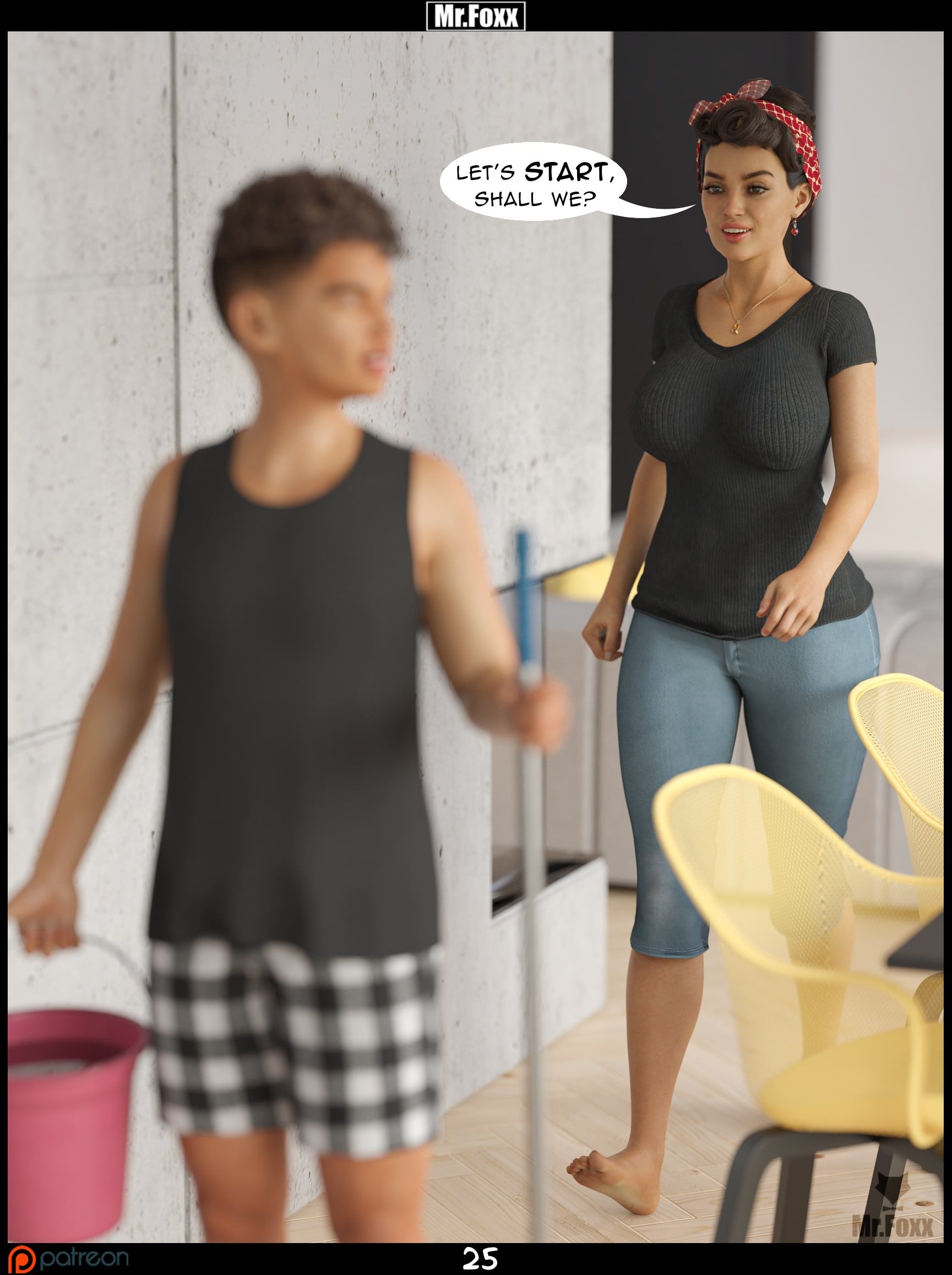 Chore Day [Mr.FOXX] 1 . Chore Day - Chapter 1 [Mr.FOXX] – page 26