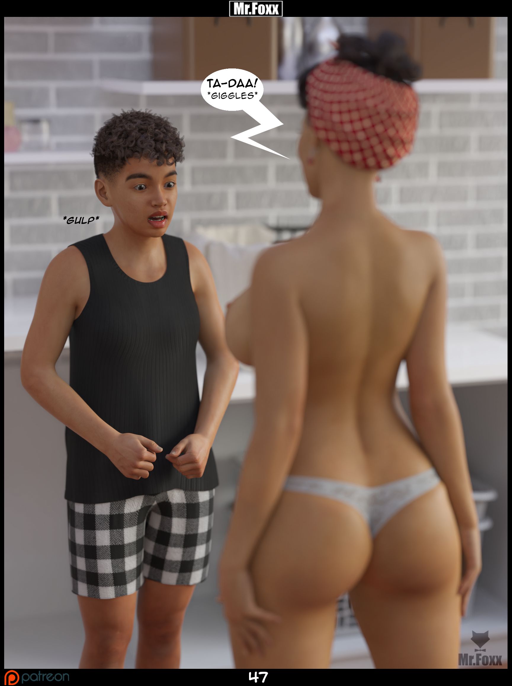 Chore Day [Mr.FOXX] 1 . Chore Day - Chapter 1 [Mr.FOXX] – page 48